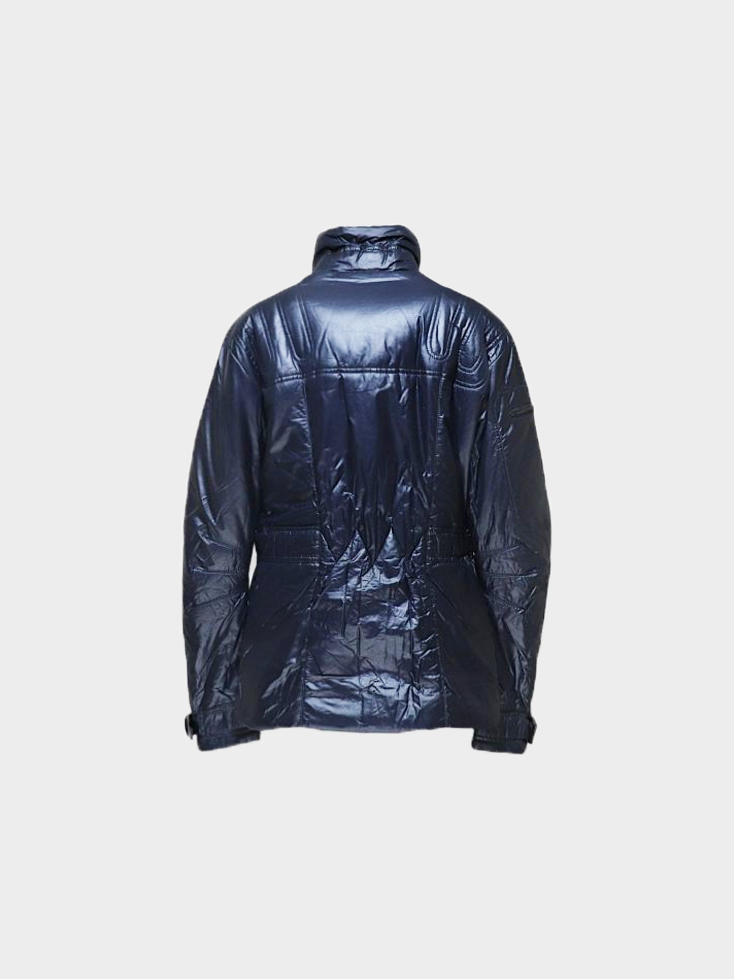 Chanel Sports Line FW 2004 Navy Padded Zip-up Jacket