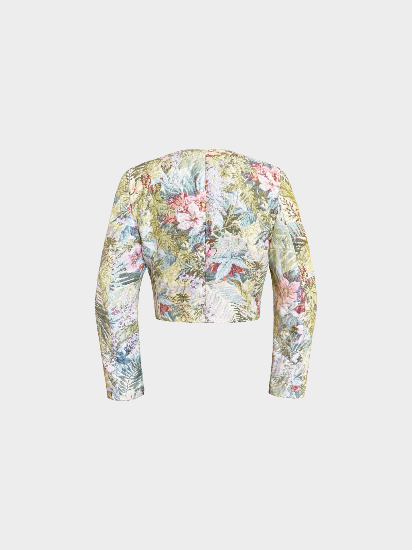 Armani 1990s Multicolored Floral Jacket