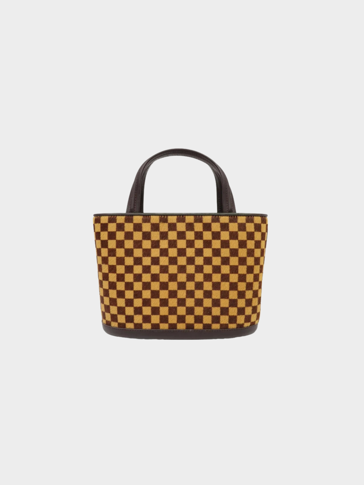 Louis Vuitton 2001 Brown Beige Damier Sauvage Impala Bag