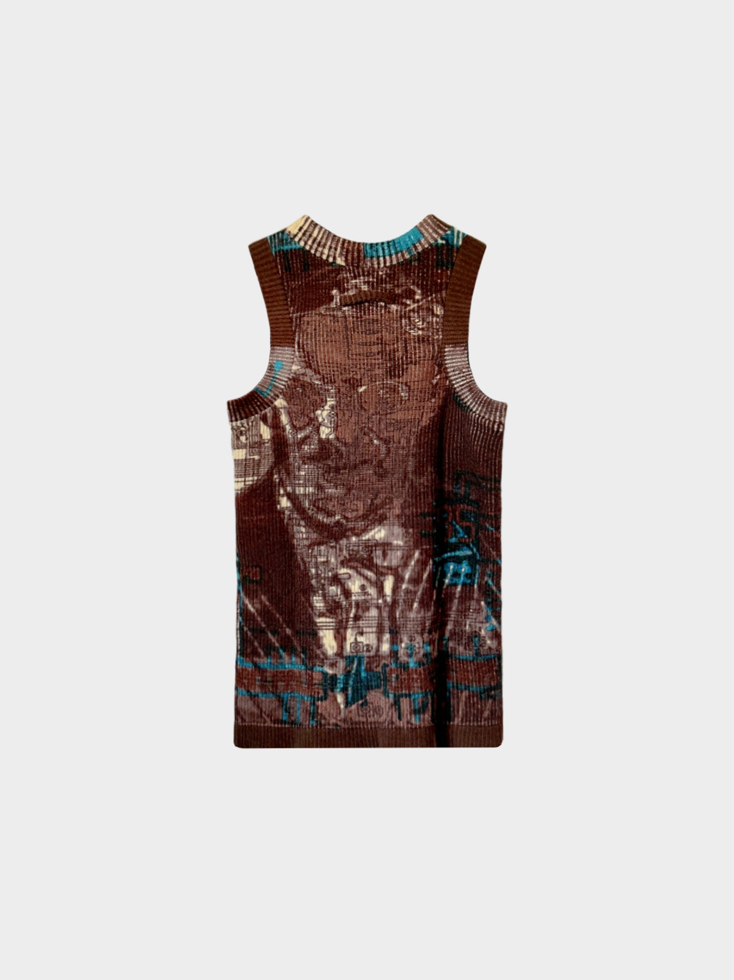 Jean Paul Gaultier 1995 Fuzzi Cyber Virtual Reality Top