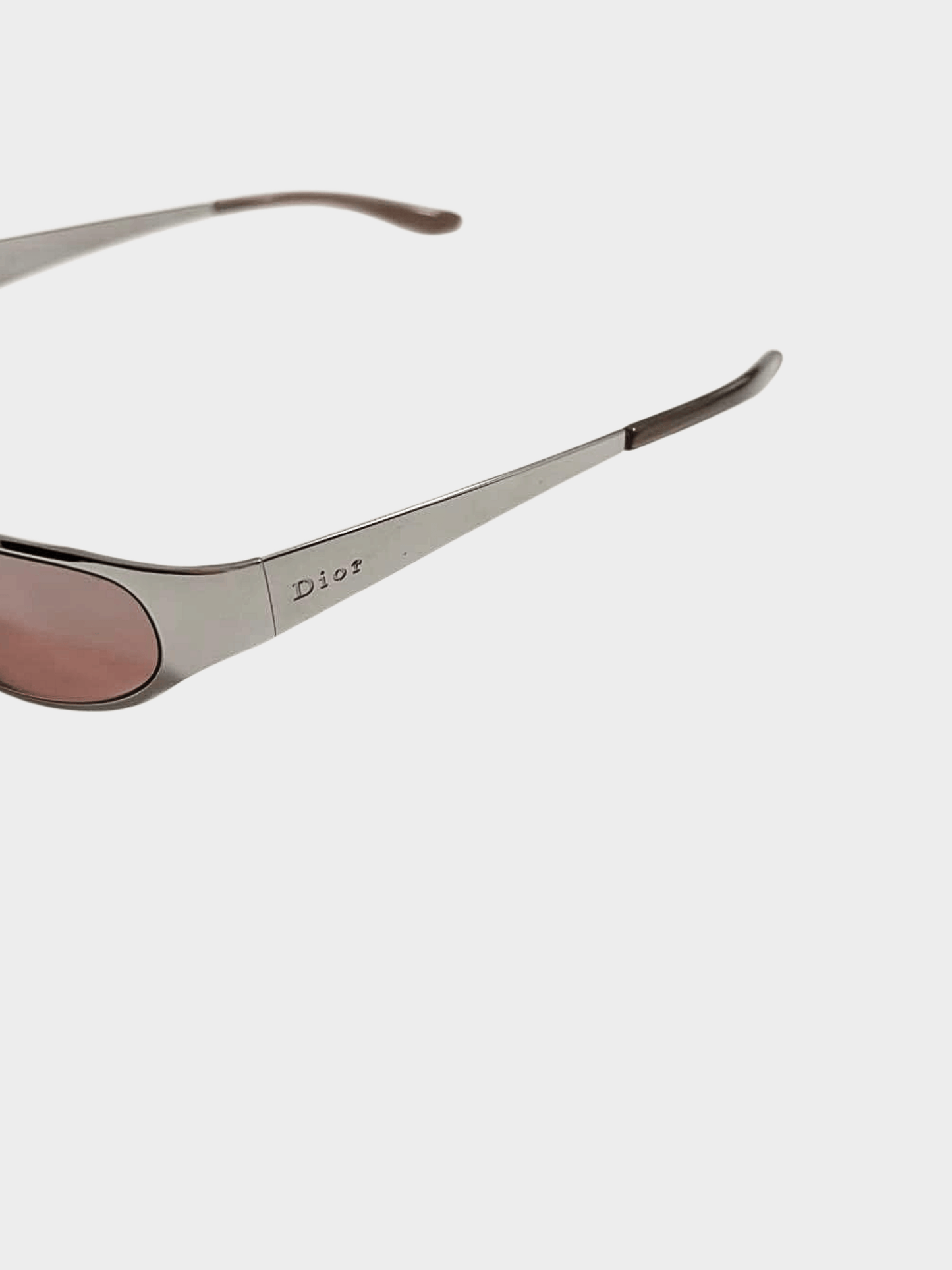 Christian Dior 2000s Silver Safety Sunglasses