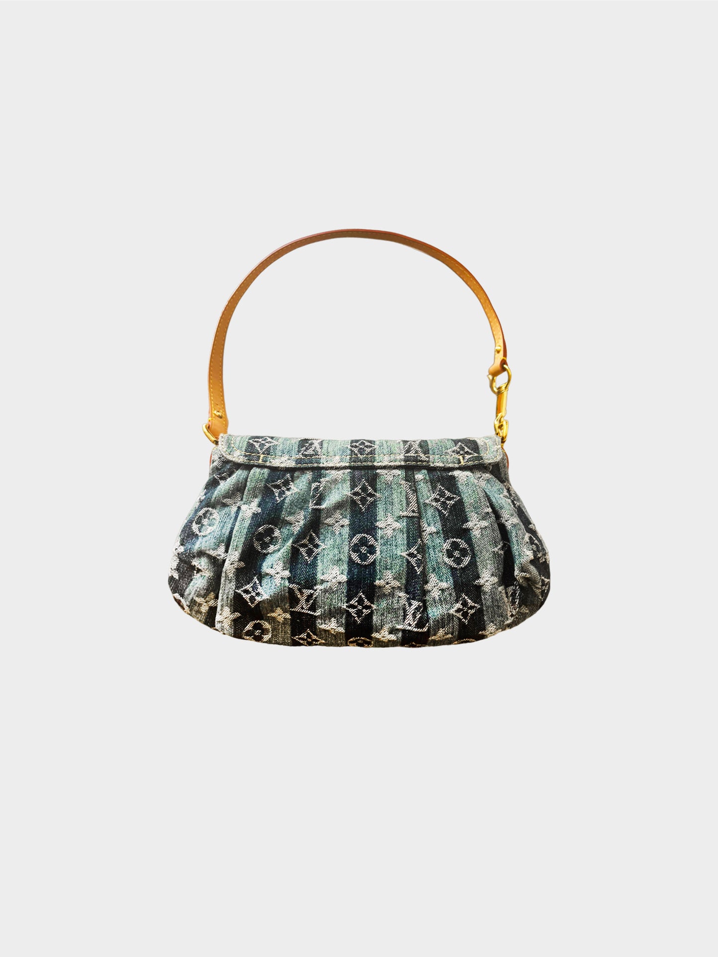 Louis Vuitton 2006 Denim Shoulder Bag