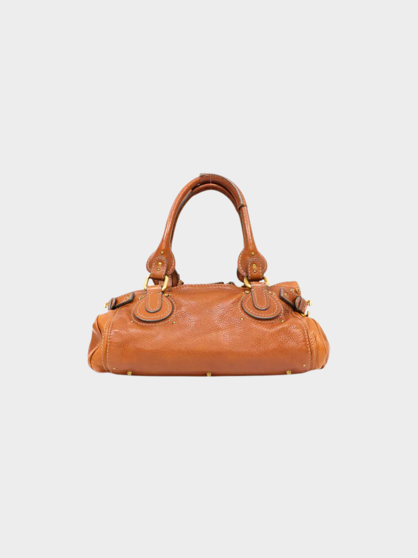 Chloe 2000s Brown Paddington Leather Bag