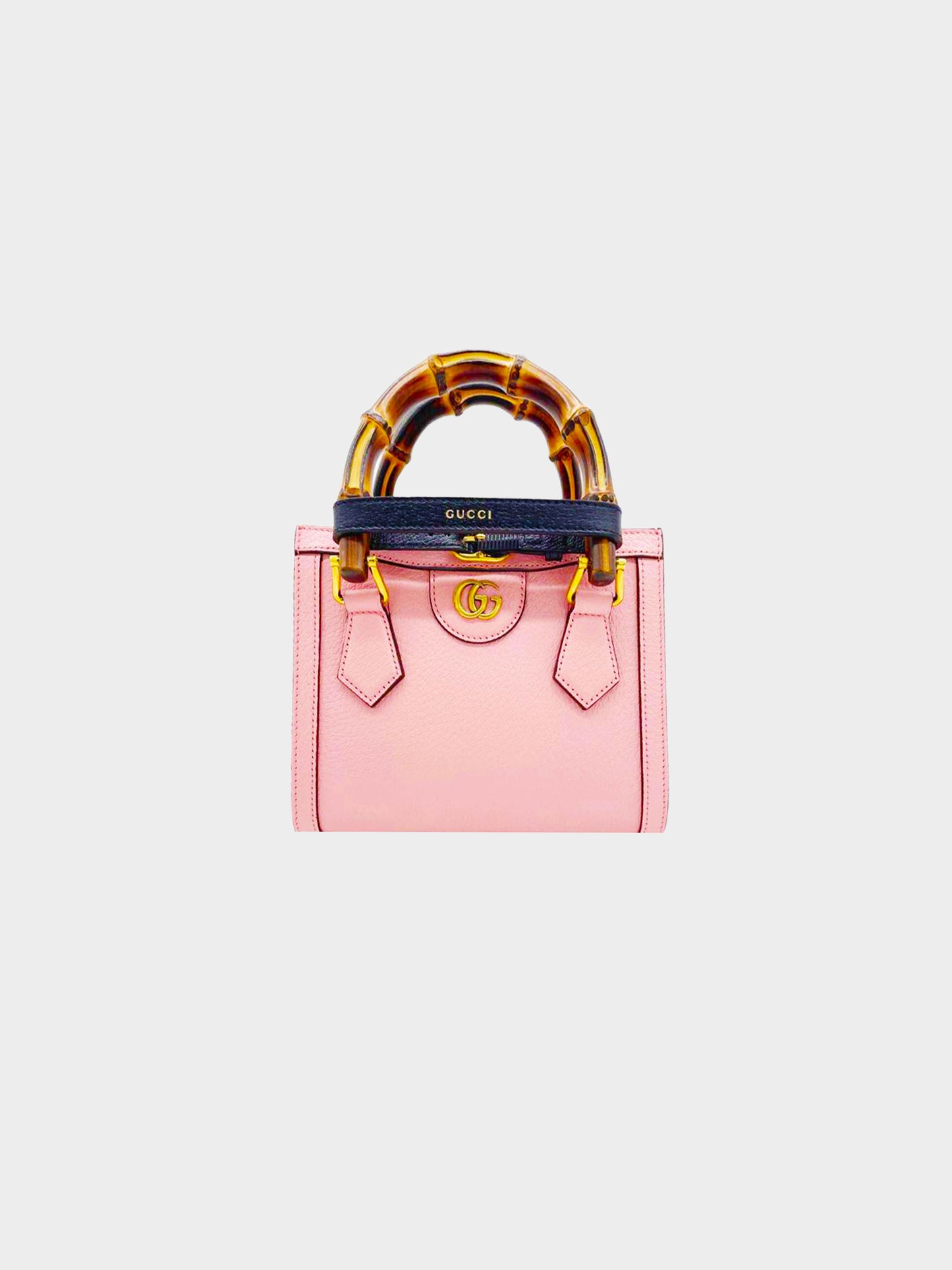 Gucci 2021 Pink Diana Mini Tote Bag