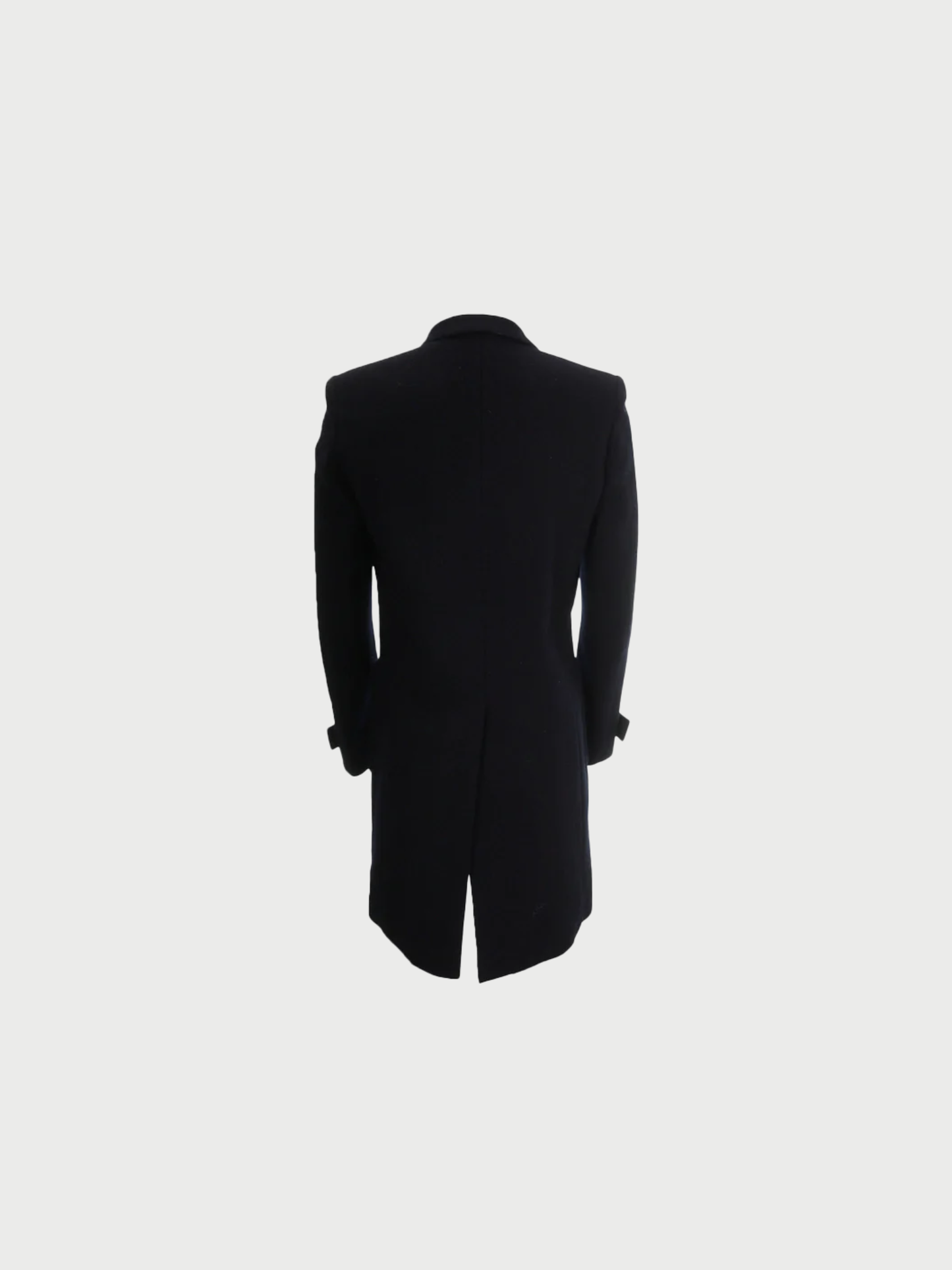 Raf Simons 2000 Navy Wool Structured Coat