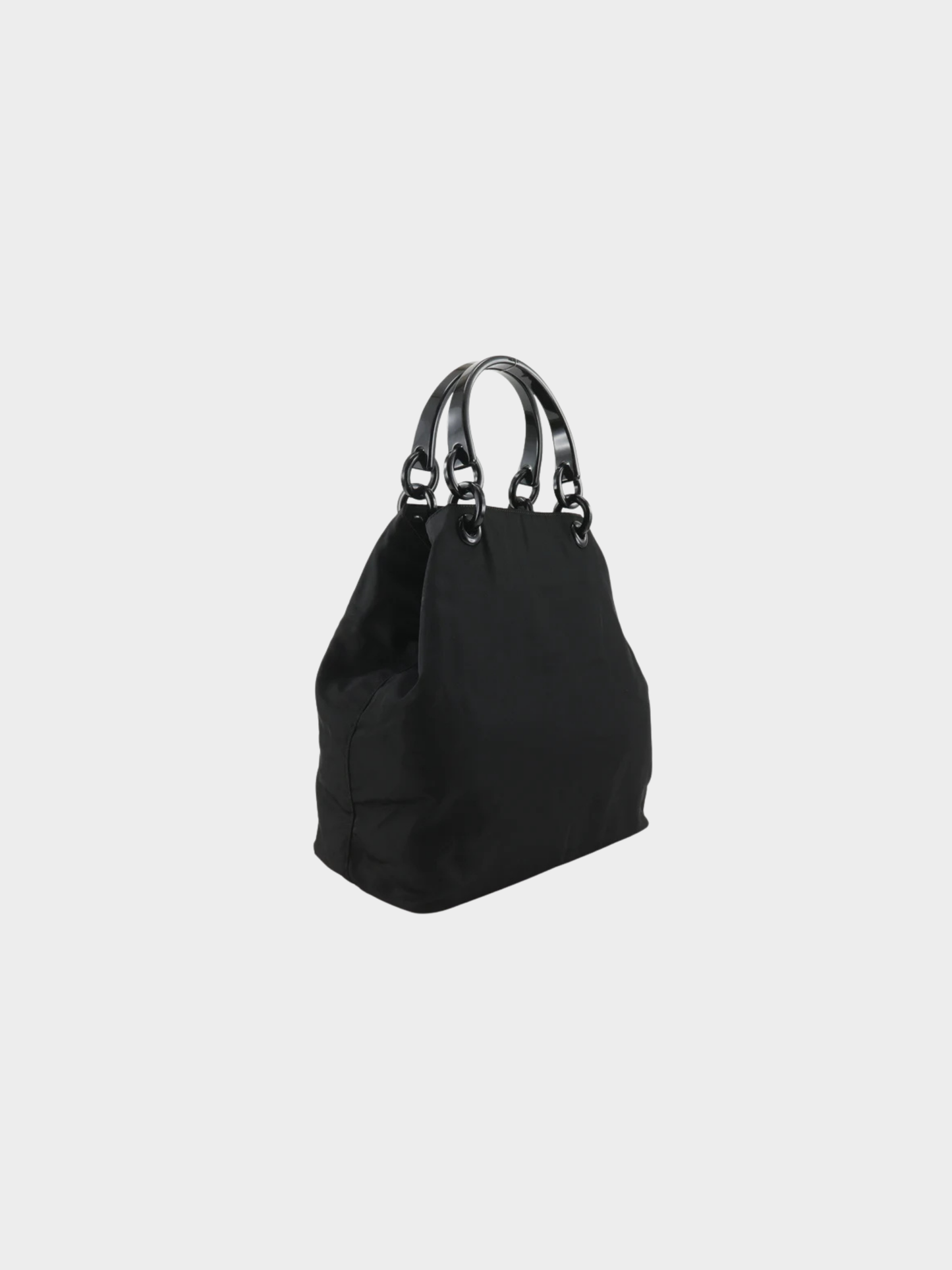 Prada 2000s Black Nylon Handbag