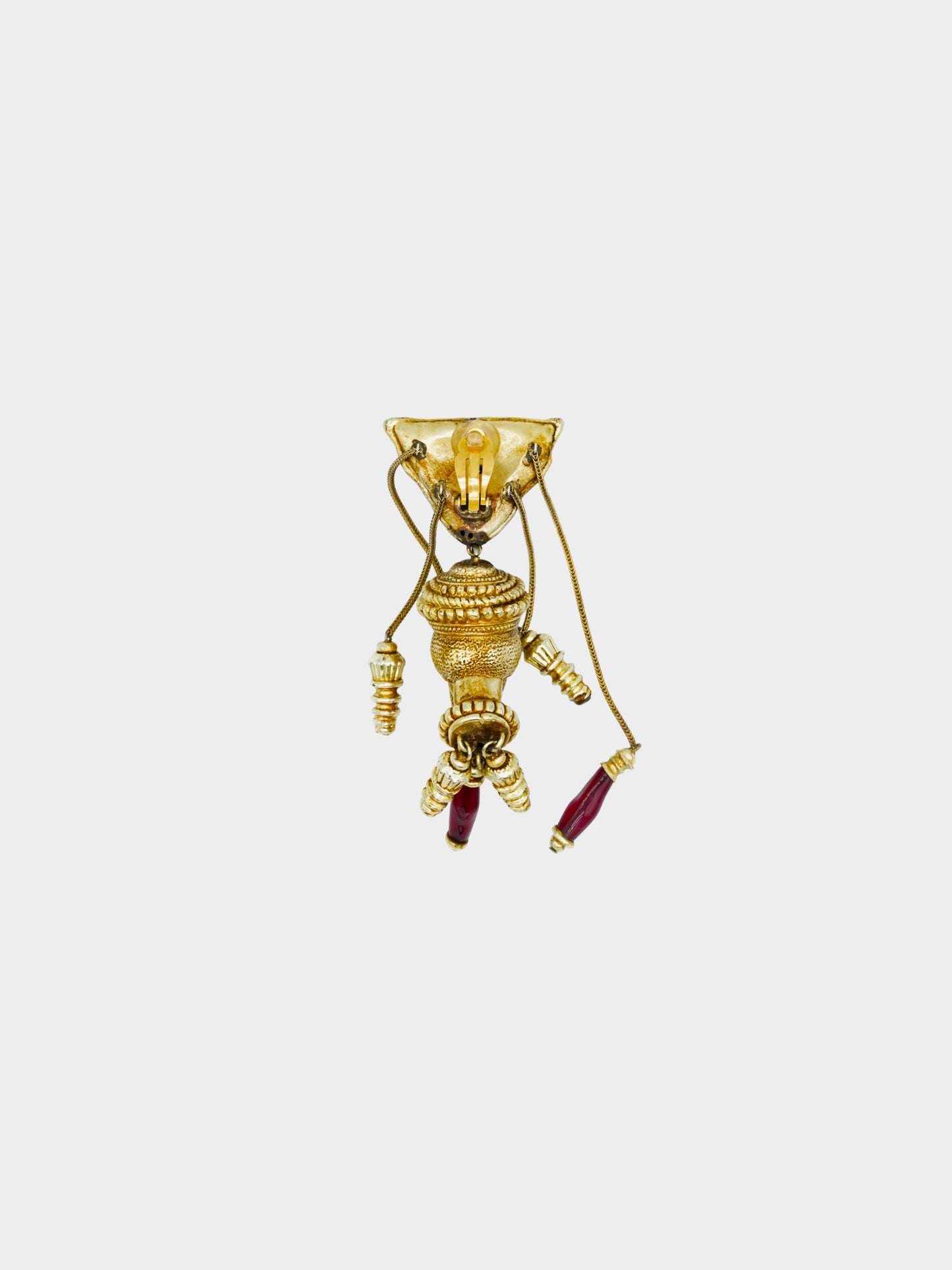 Christian Dior by John Galliano SS 2001 Rare Gold Wonder Woman Ear Clip