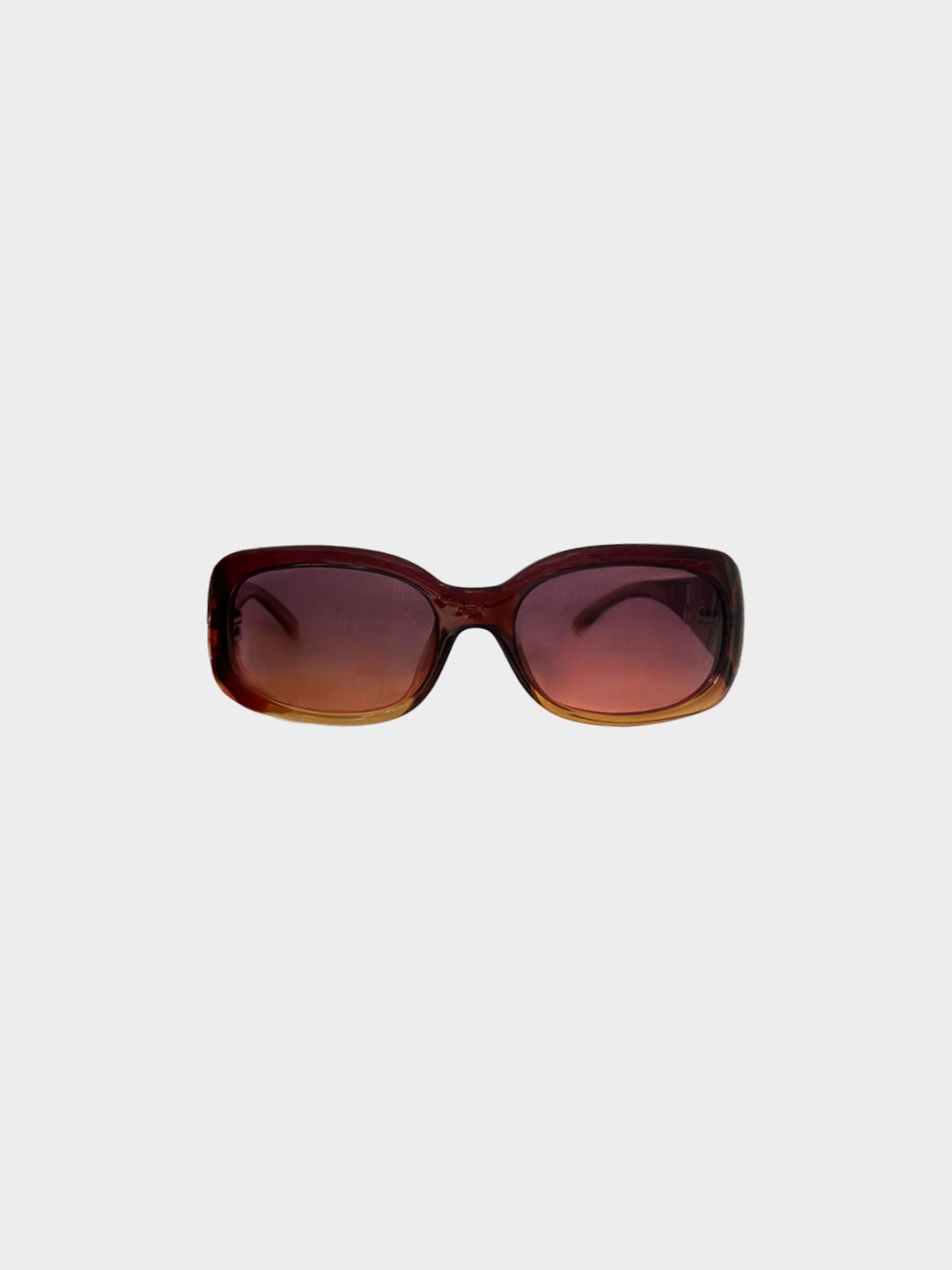Christian Dior 2000s Gradient Brown Sunglasses
