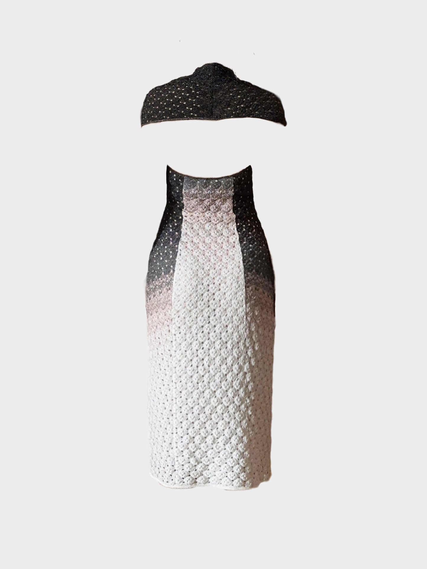 Missoni 2010s Multicolor Ombre Viscose Knit Dress