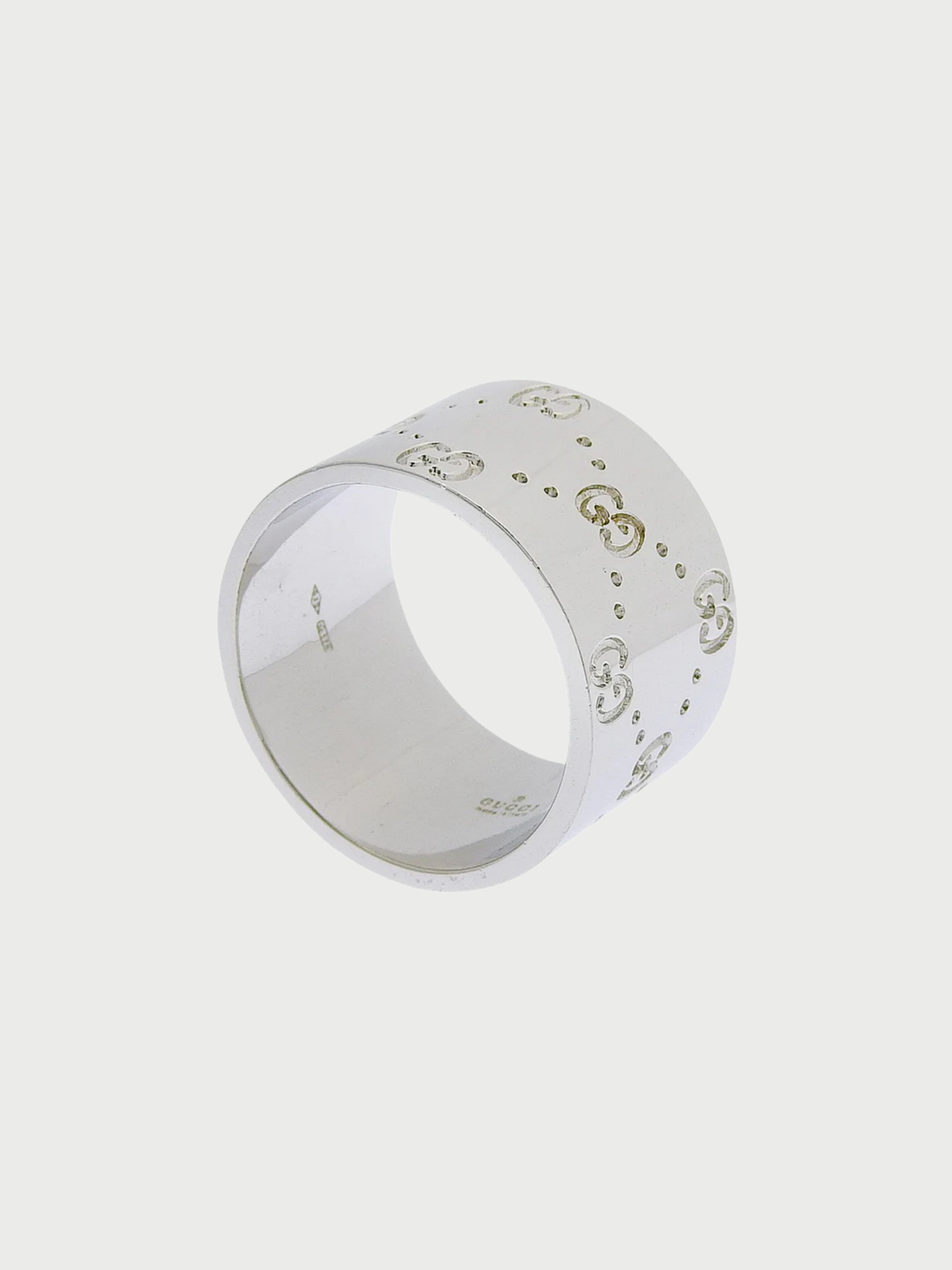 Gucci 2000s Silver 925 Icon Ring