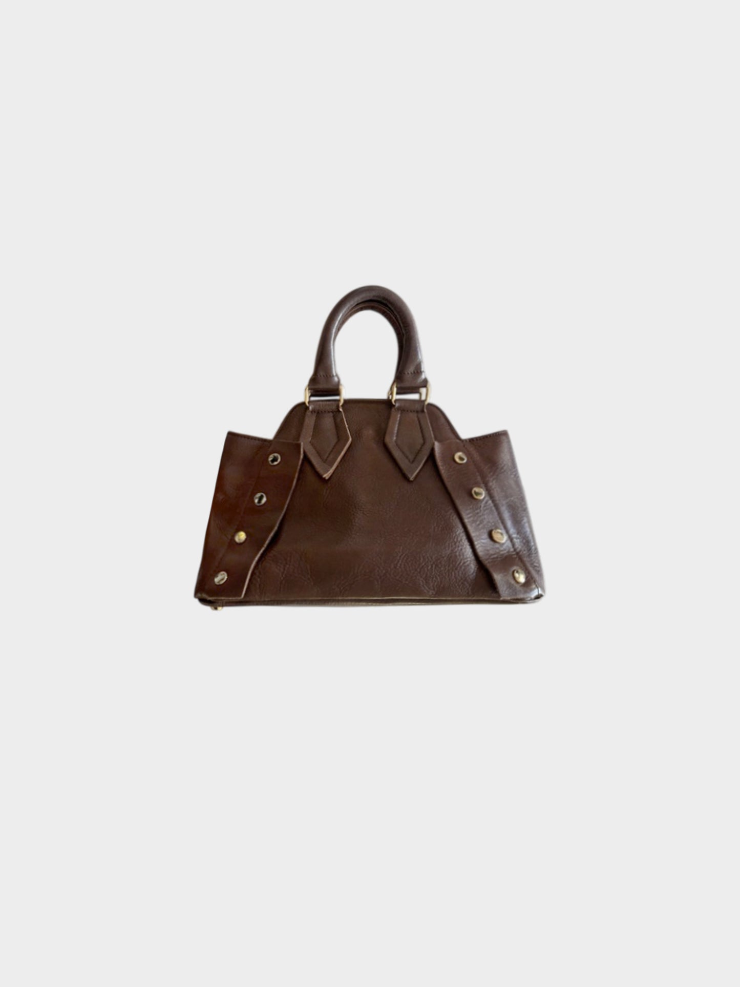 Vivienne Westwood 2000 Brown 2-Way Leather Bag