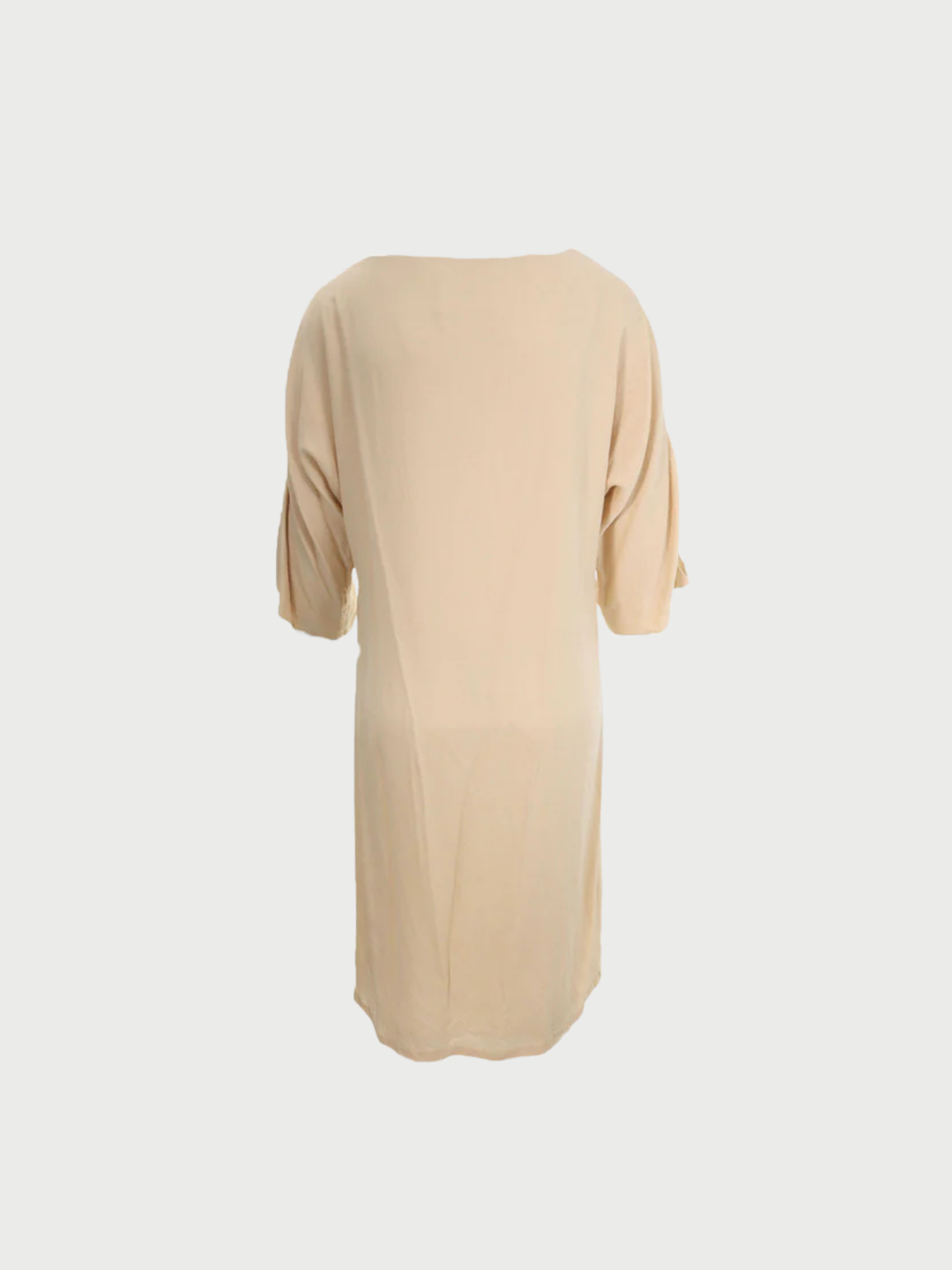 Maison Martin Margiela FW 2009 Beige Silk Dress