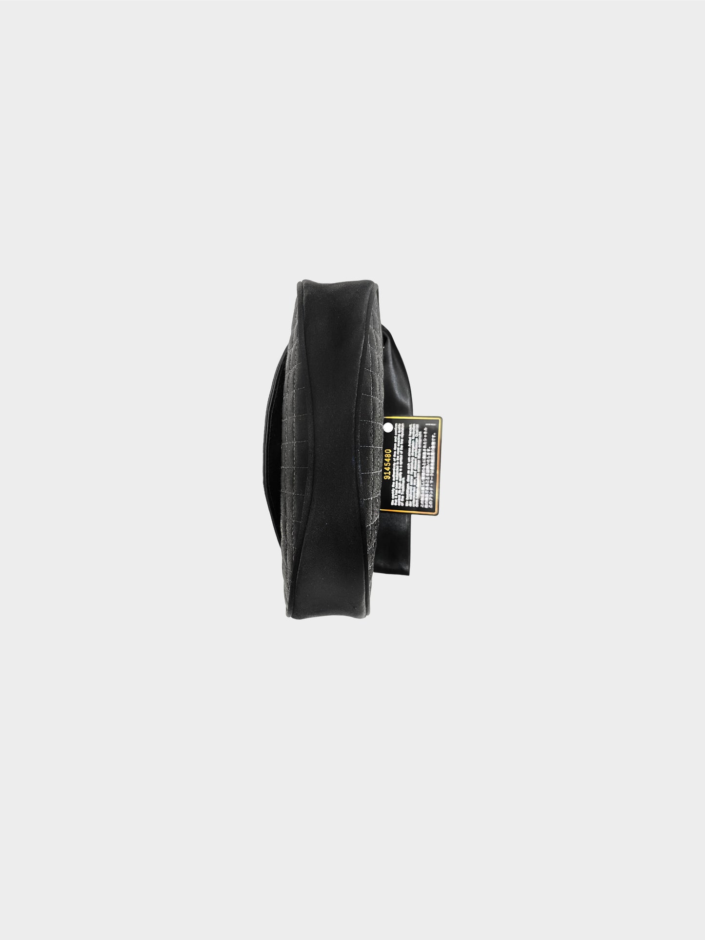 Chanel 2004 Black Quilted Satin Wristlet