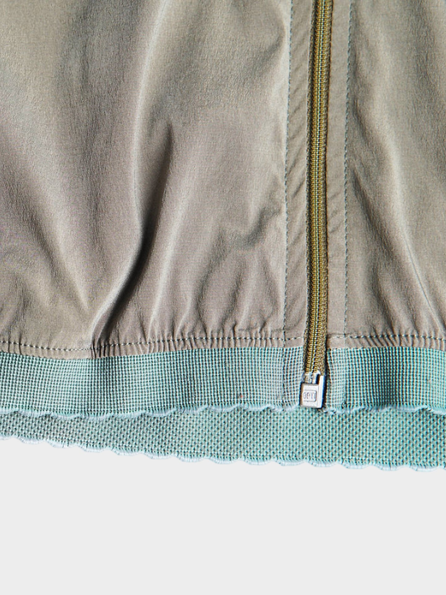 Miu Miu SS 1998 Grey Hooded Top and Shorts Set
