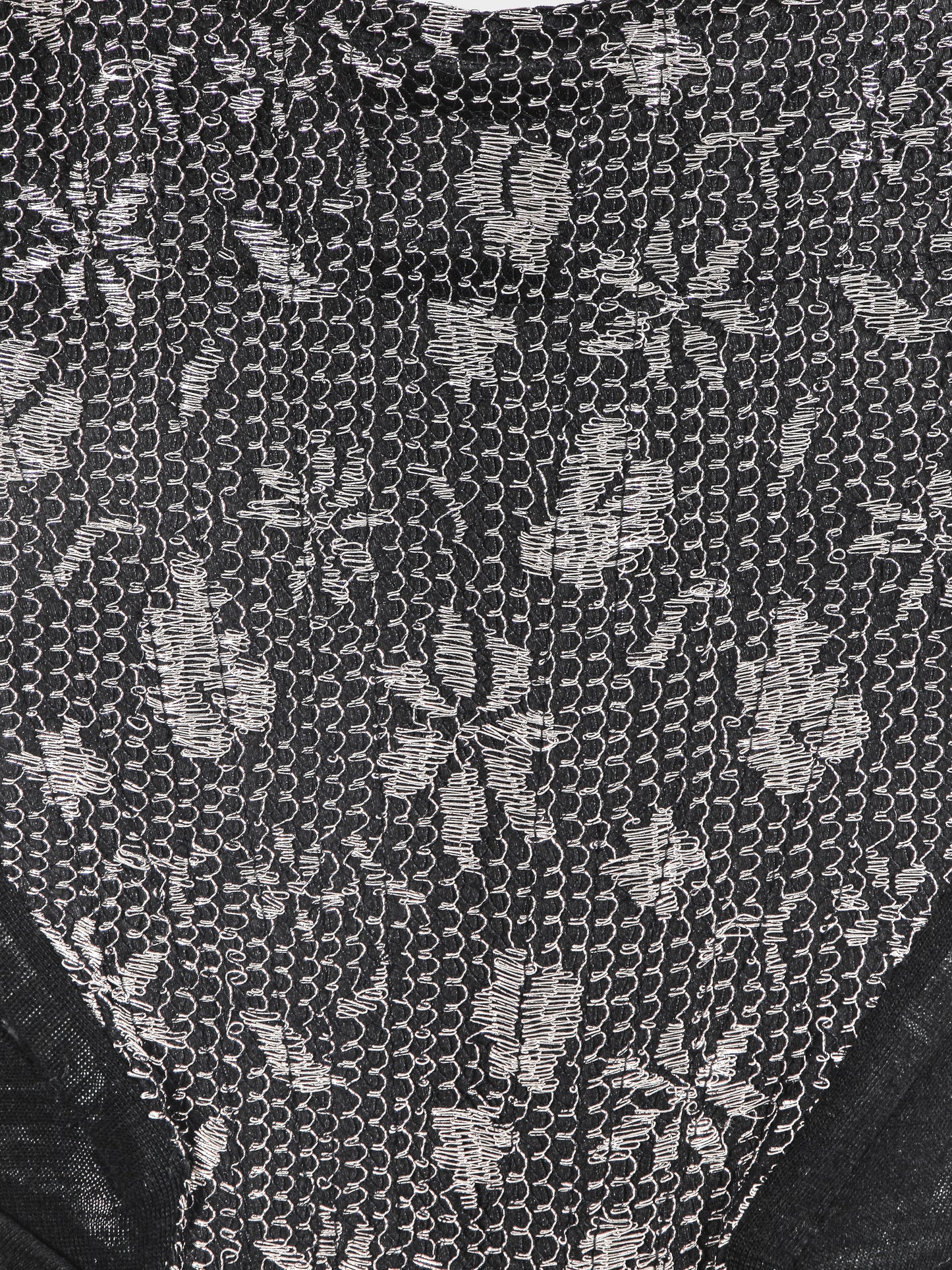 Vivienne Westwood SS 1988 Black Floral 'Britain Must go Pagan' Corset