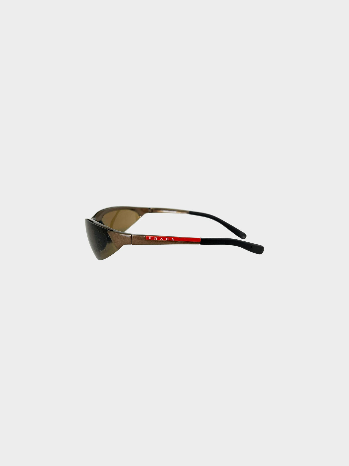 Prada Sport SS 2000 Brown Linea Rossa Sunglasses