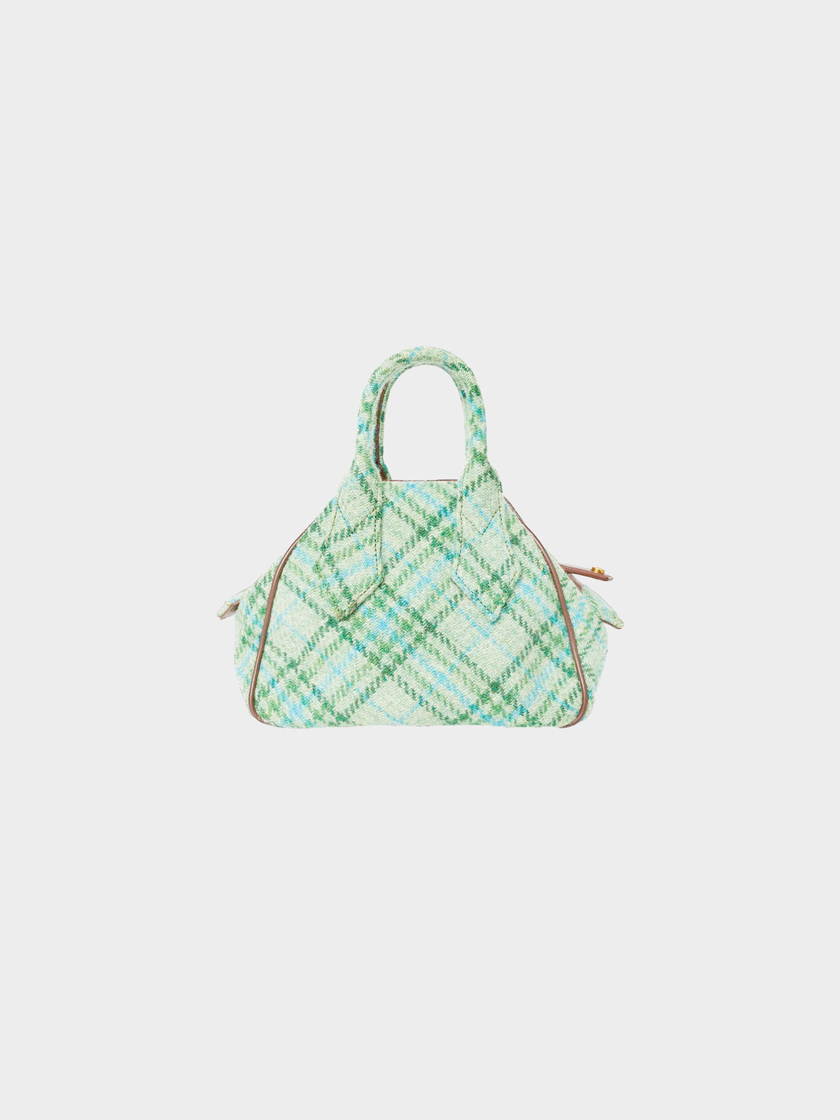 Vivienne Westwood 2020 Green Check Yasmin Handbag