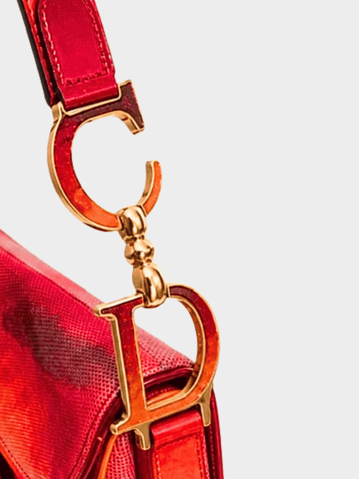 Christian Dior 2000s Ombré Saddle Bag