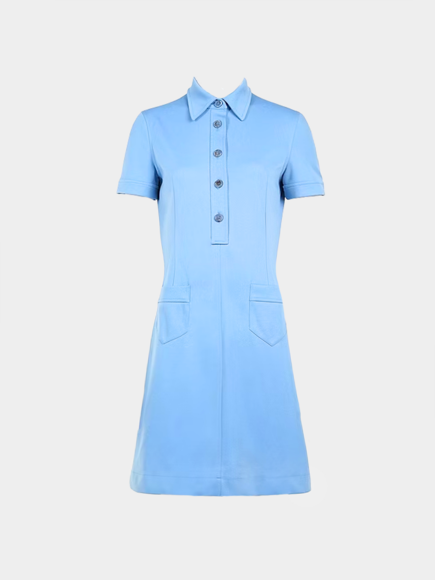 Prada SS 1996 Blue Button Dress