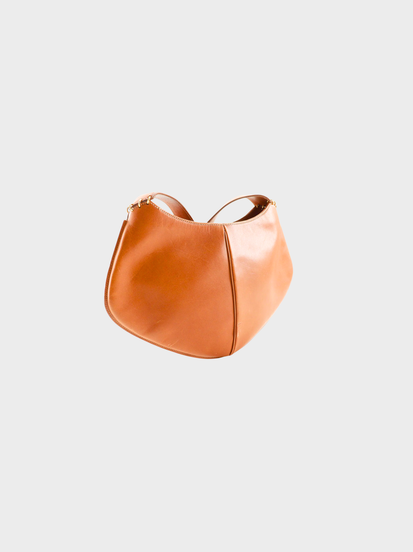 Loewe 2000s Brown Anagram Shoulder Bag