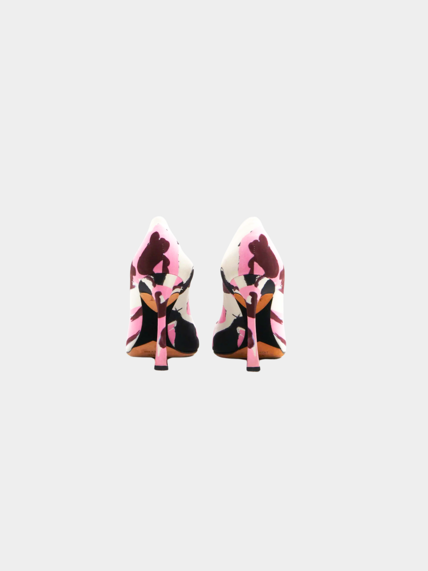 Christian Dior By Raf Simons 2010s Multicolor D’Orsay “Songe” pump shoes