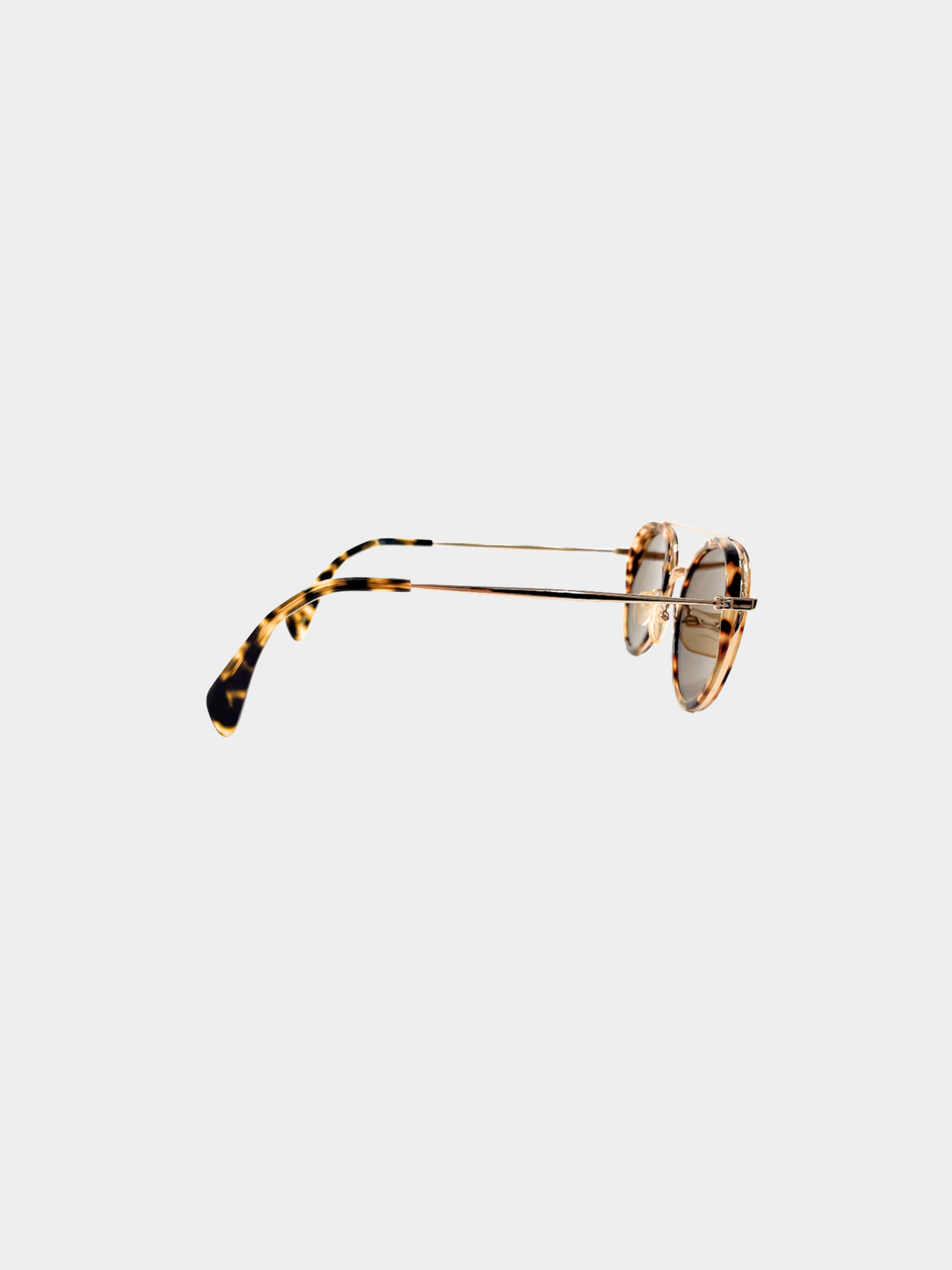 Celine 2010s Brown Tortoiseshell Sunglasses