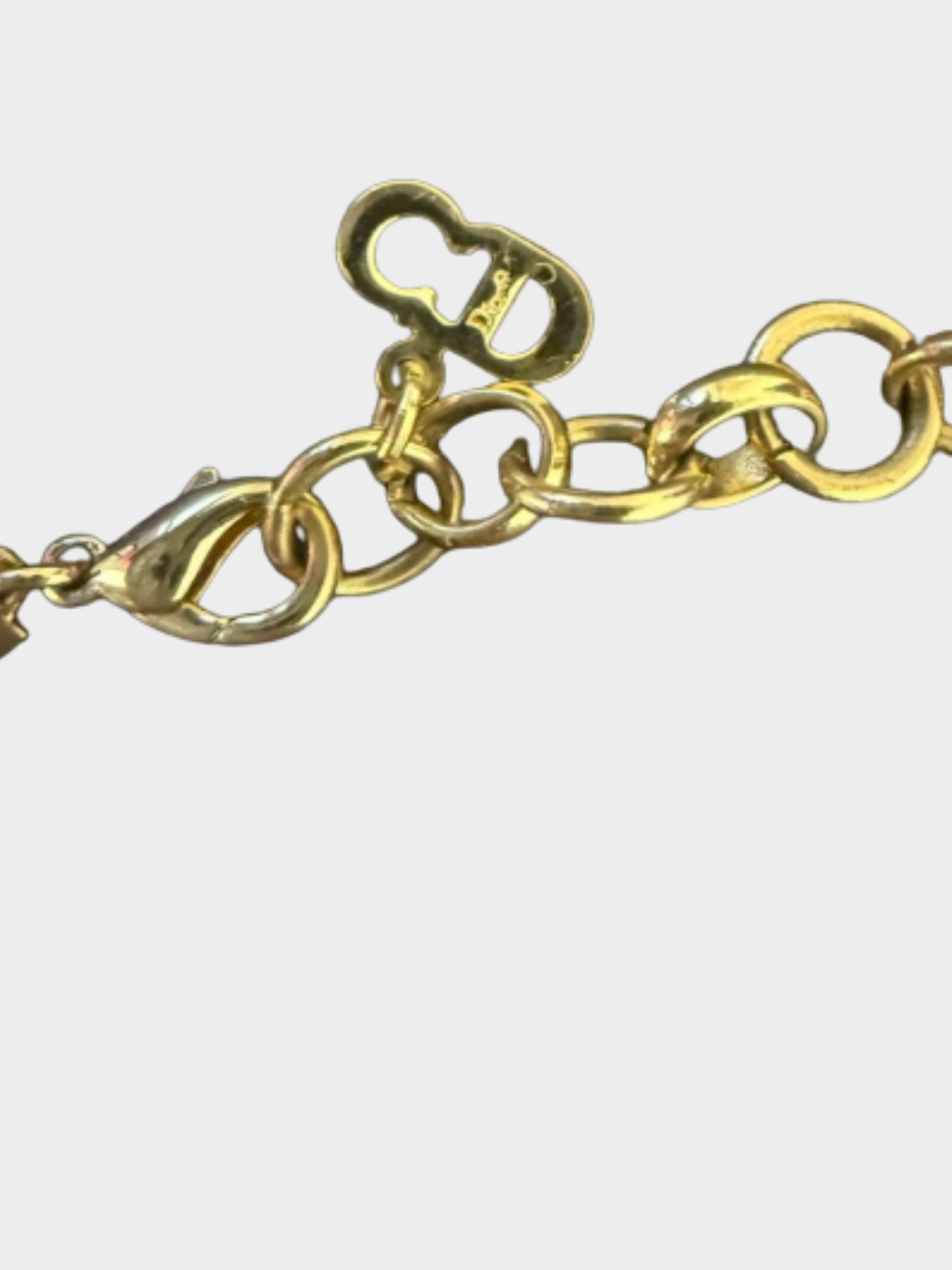 Christian Dior 2000s Gold Bow Bracelet