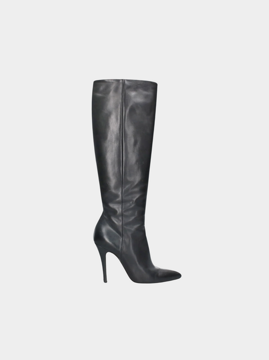 Maison Martin Margiela 2000s Black Leather Boots