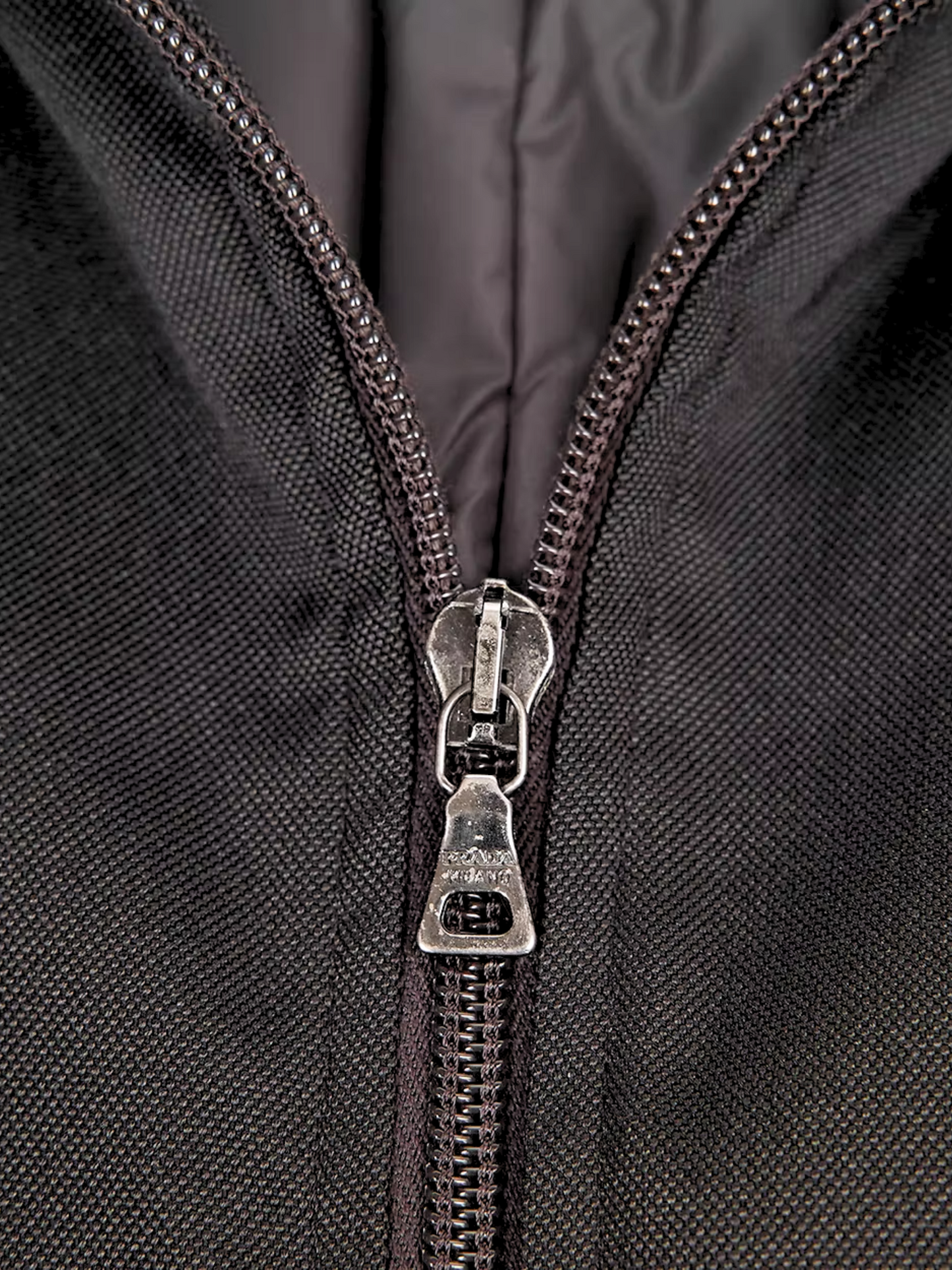 Prada 2000s Fur Collar Jacket