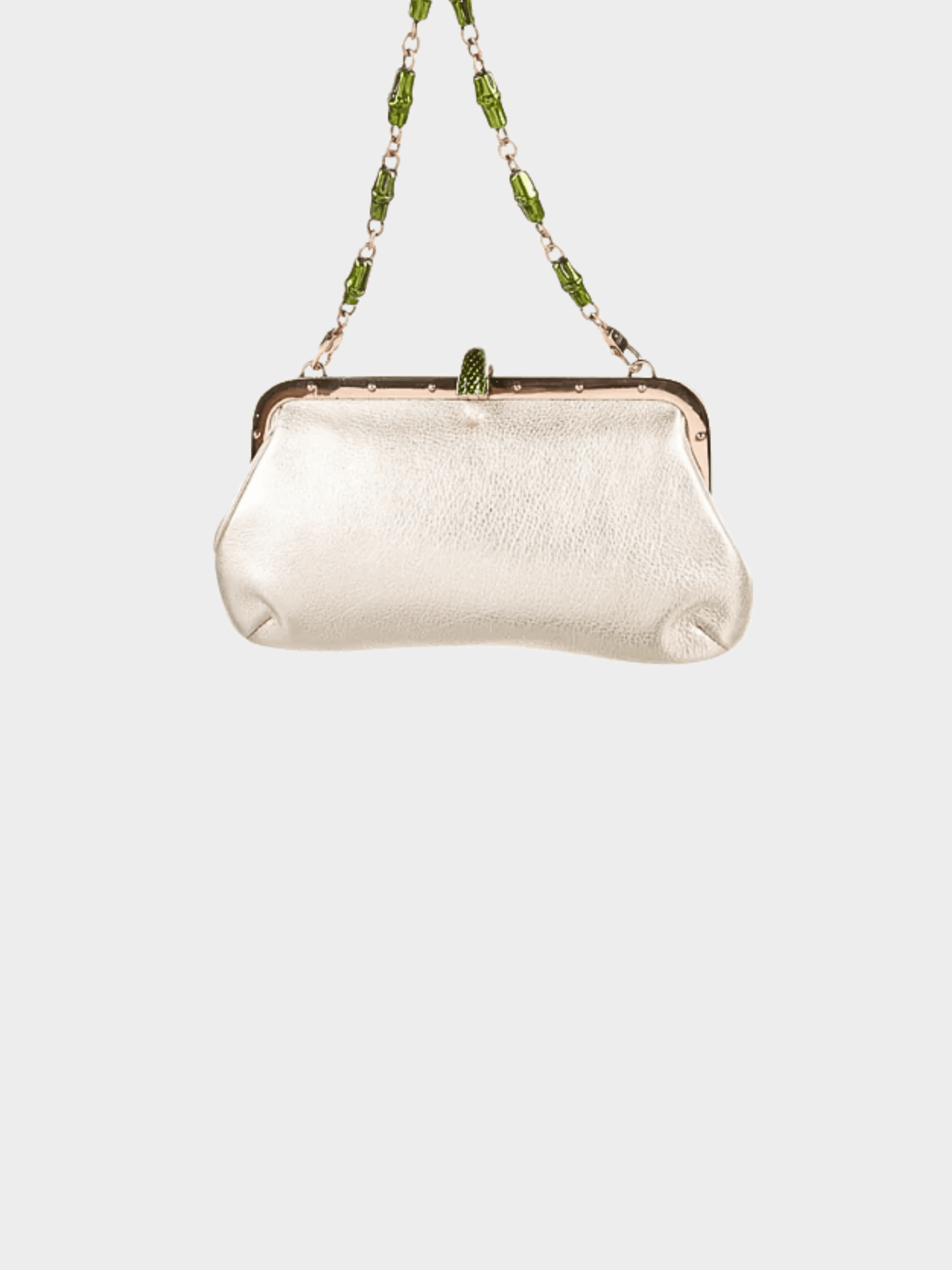 Gucci by Tom Ford SS 2004 Crystal Green Dragon bag