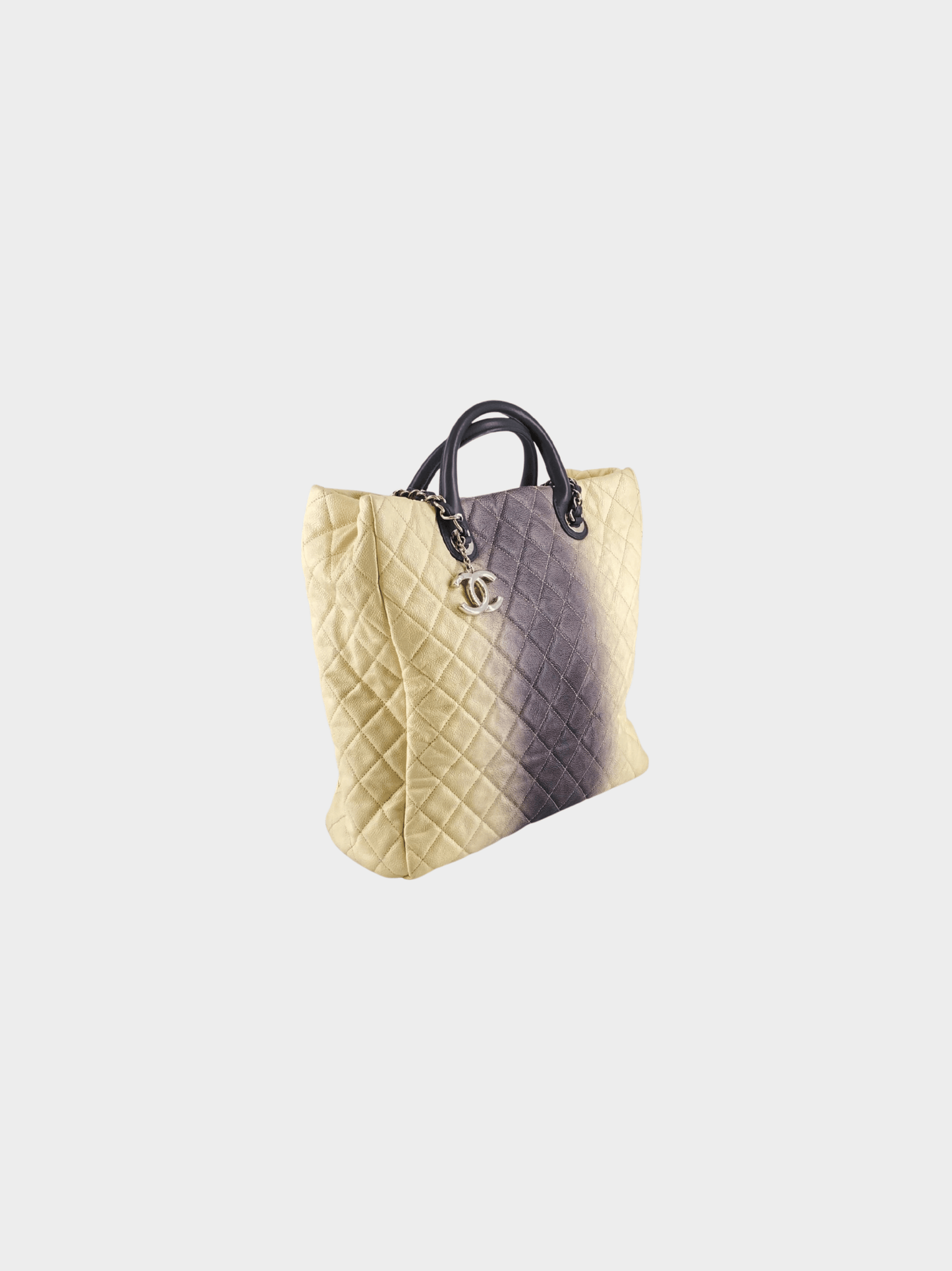 Chanel 2013 Caviar Ombre Shopping Tote Grey
