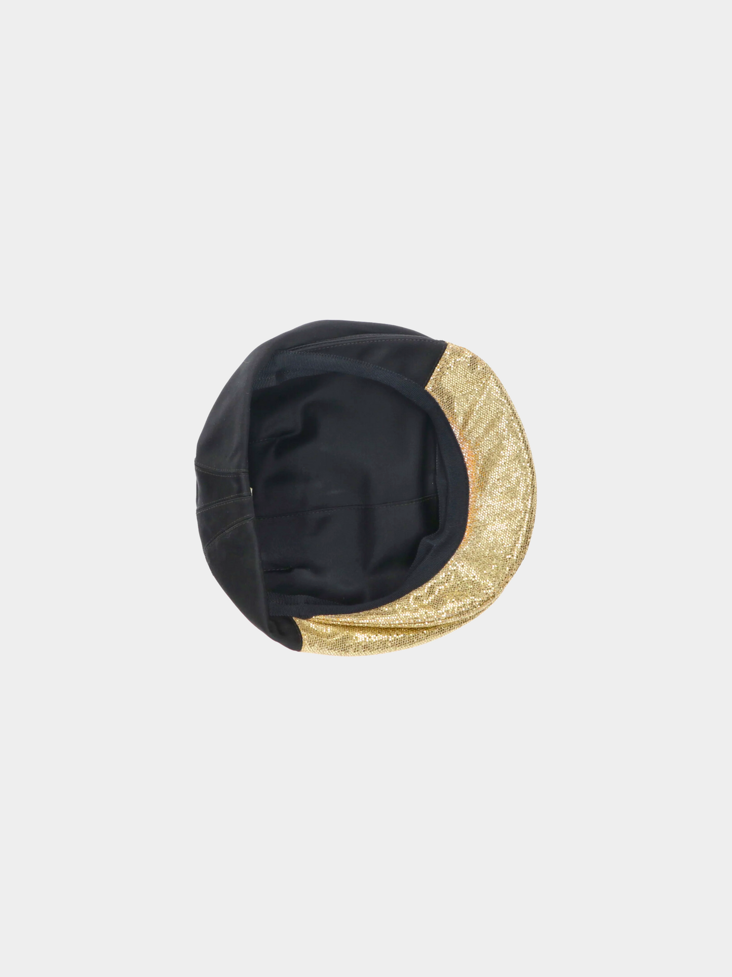 Comme Des Garcons SS 2007 Gold Duotone Hat