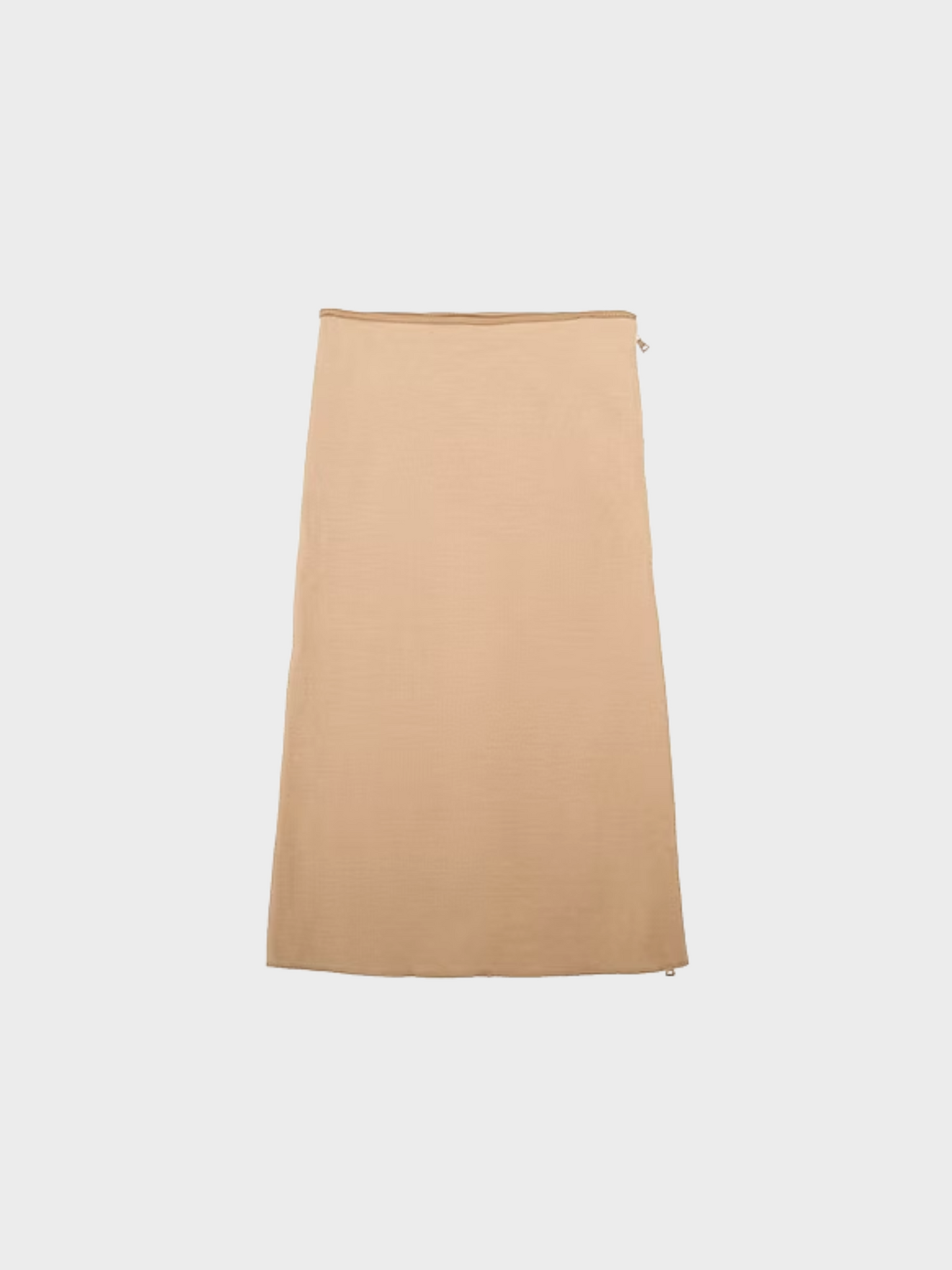 Prada 2000s Beige Midi Skirt