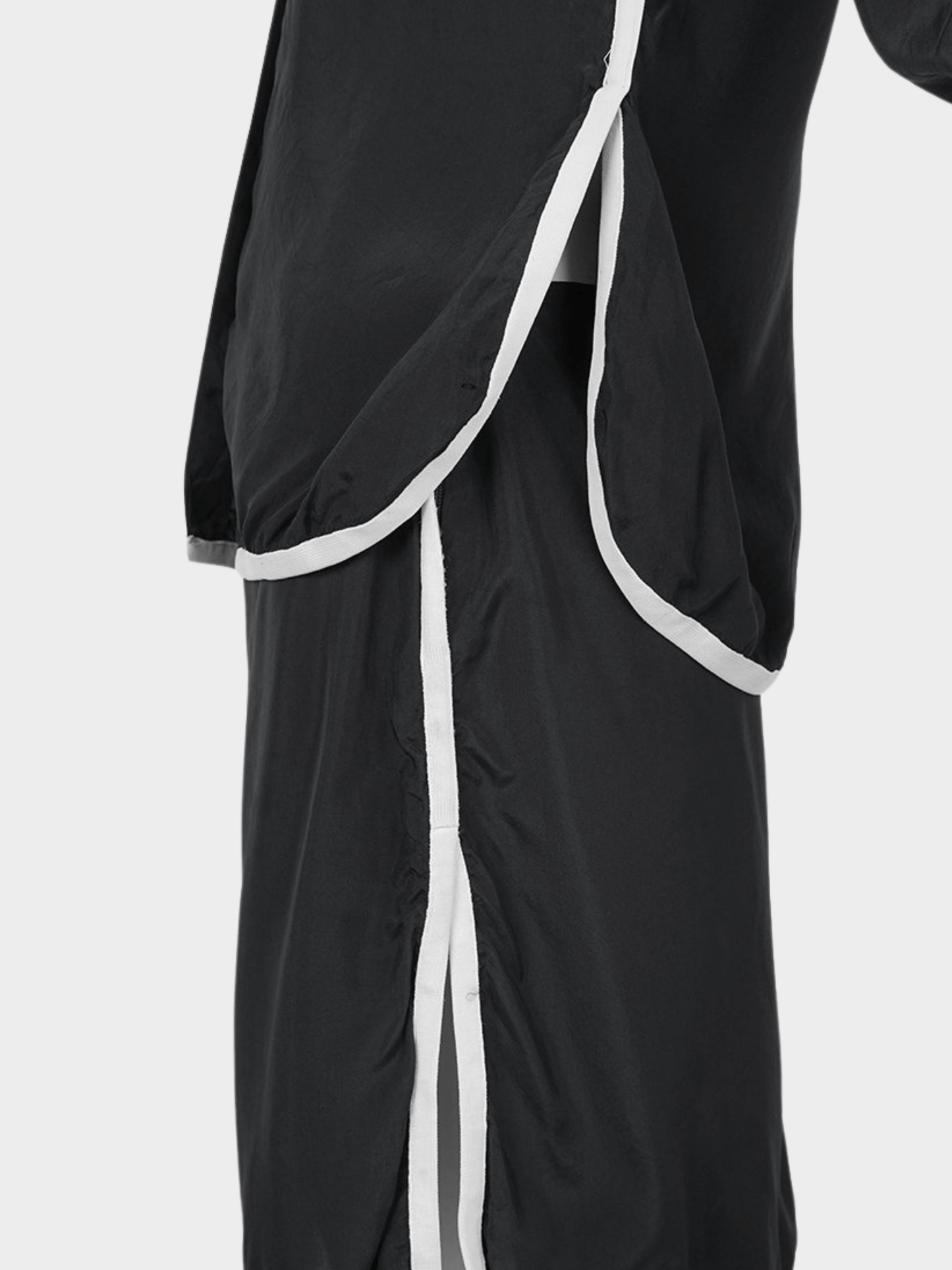 Miu Miu SS 2000 Black Top and Skirt Set