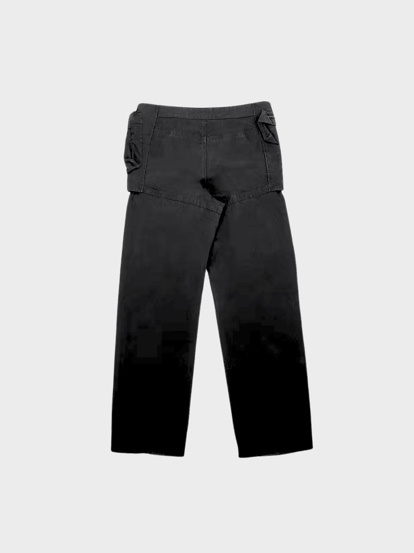 Miu Miu SS 2003 Black Cargo Pants