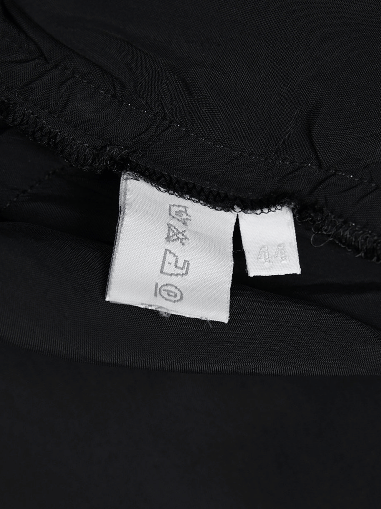Miu Miu SS 2000 Black Top and Skirt Set
