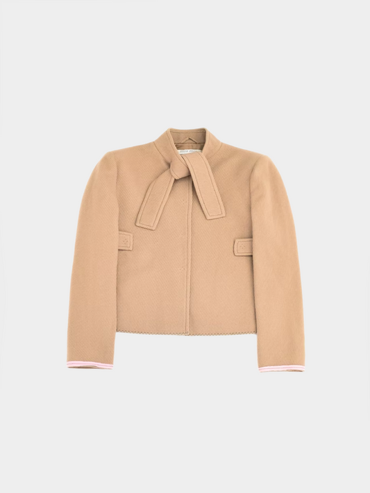 Miu Miu FW 2000 Beige Wool Blazer