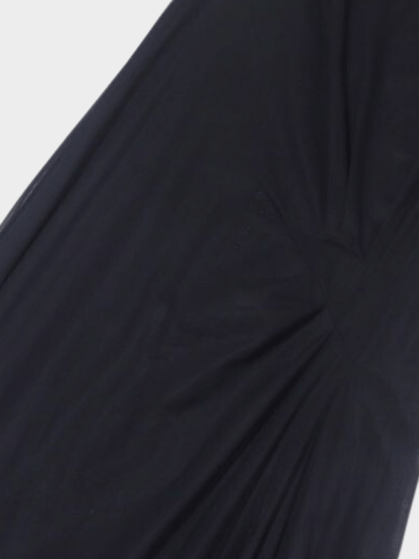 Chanel 2000 Black Sheer Maxi Gown