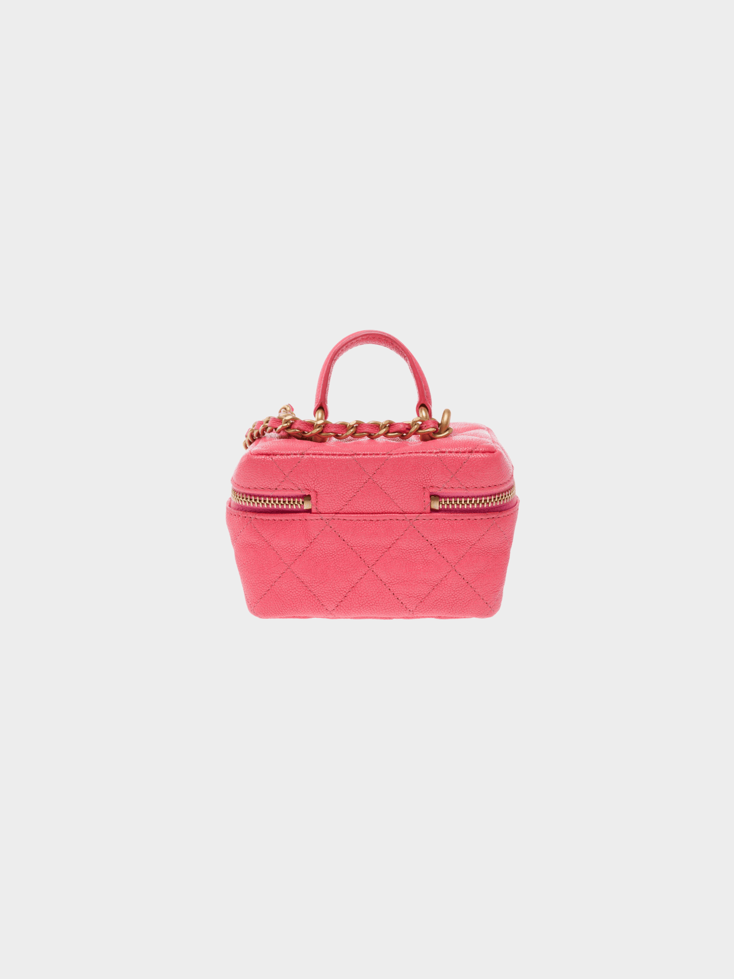 Chanel 2021 Pink Vanity Case Bag