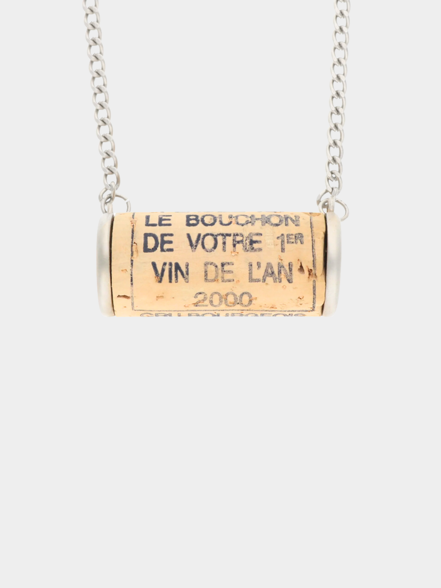 Maison Martin Margiela SS 2000 Silver Cork Necklace