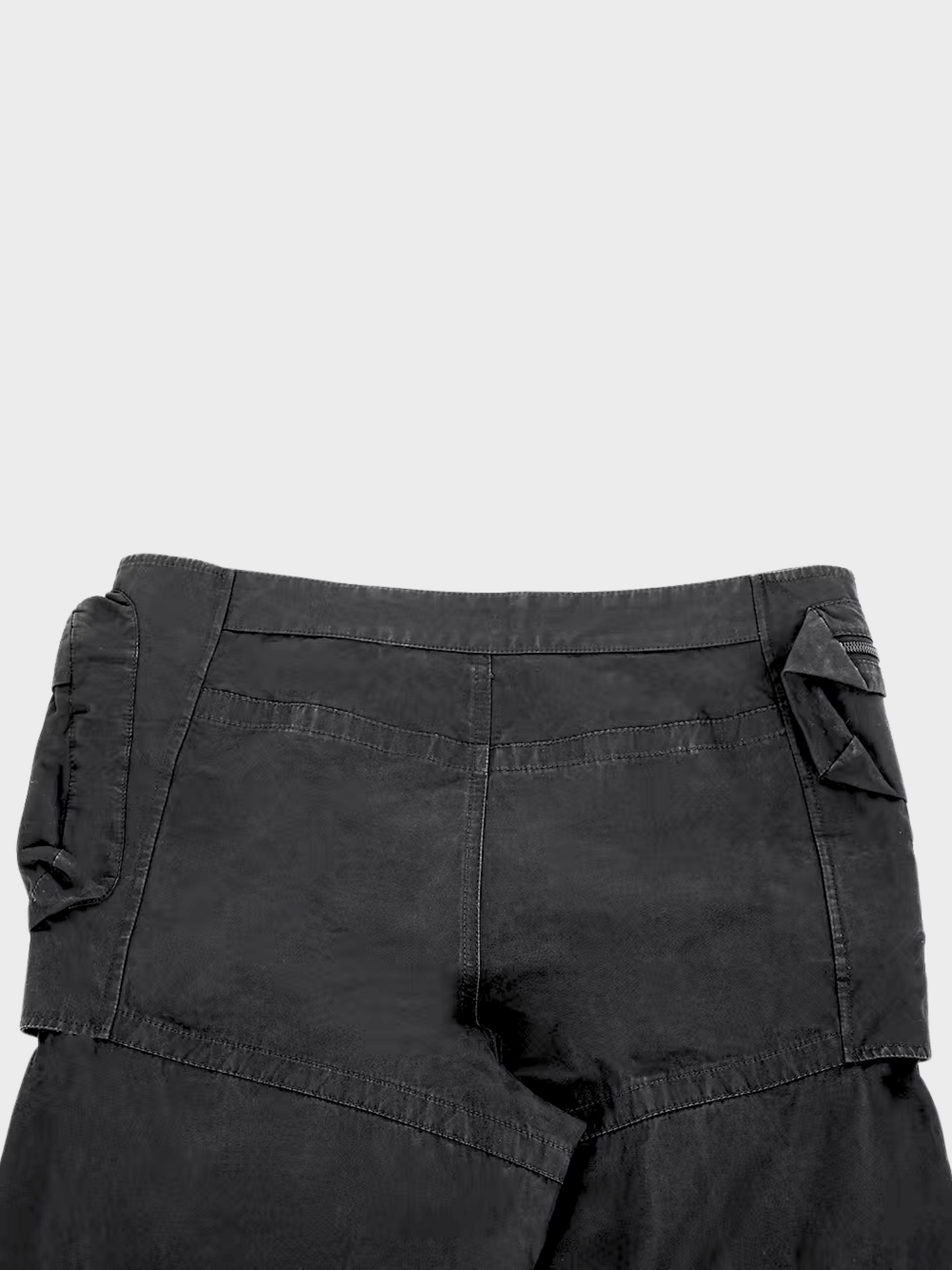Miu Miu SS 2003 Black Cargo Pants