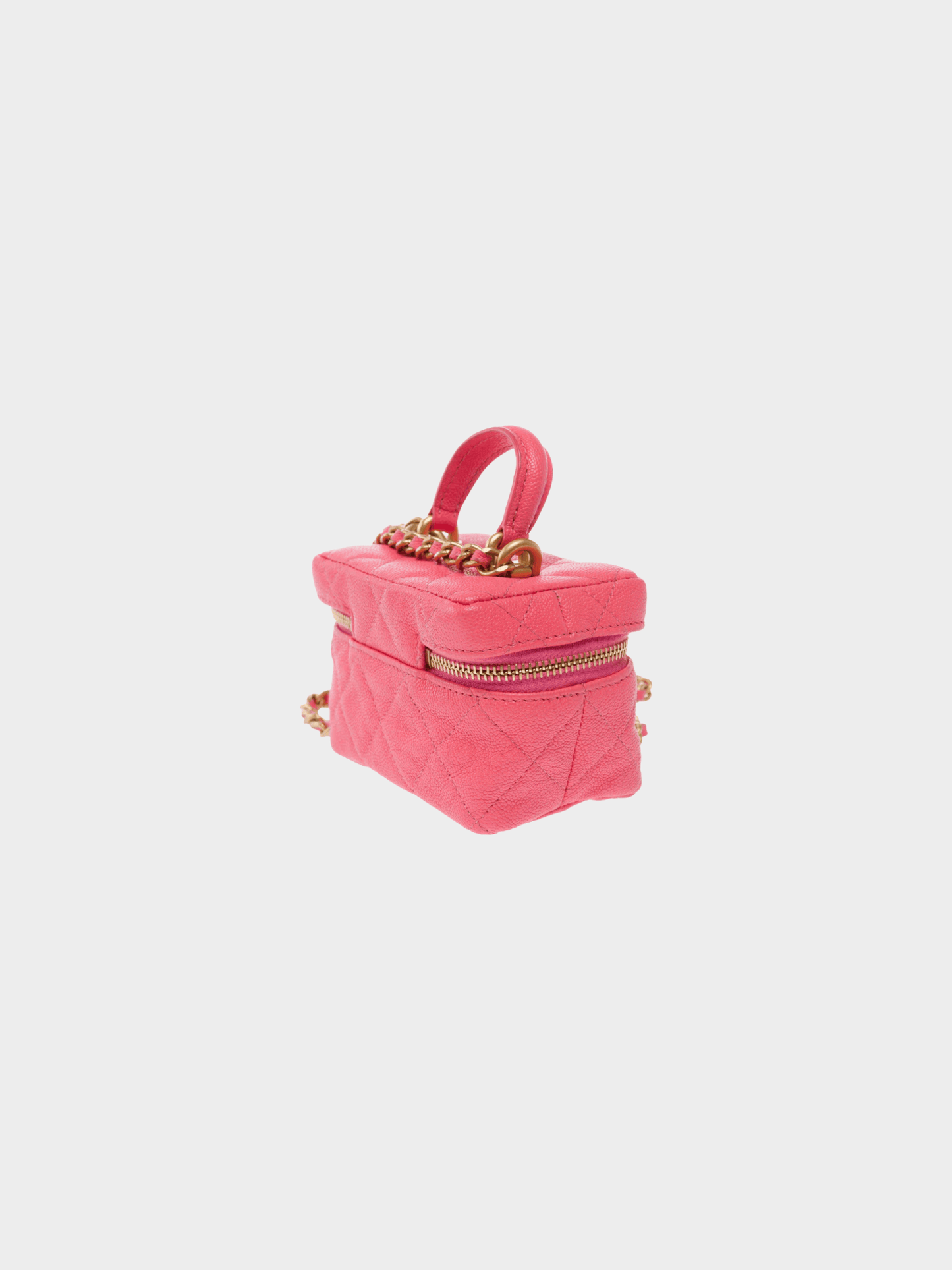Chanel 2021 Pink Vanity Case Bag