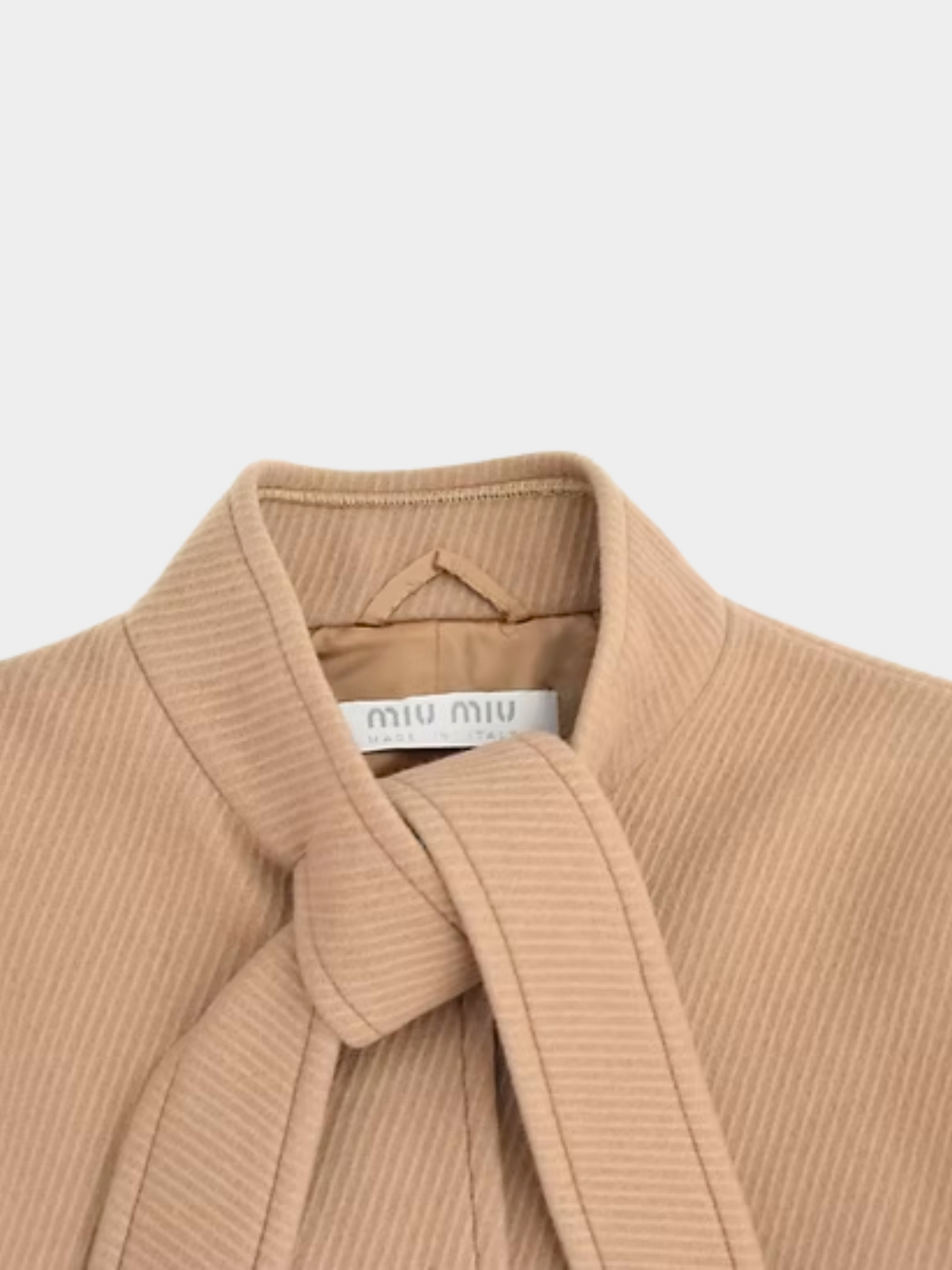 Miu Miu FW 2000 Beige Wool Blazer