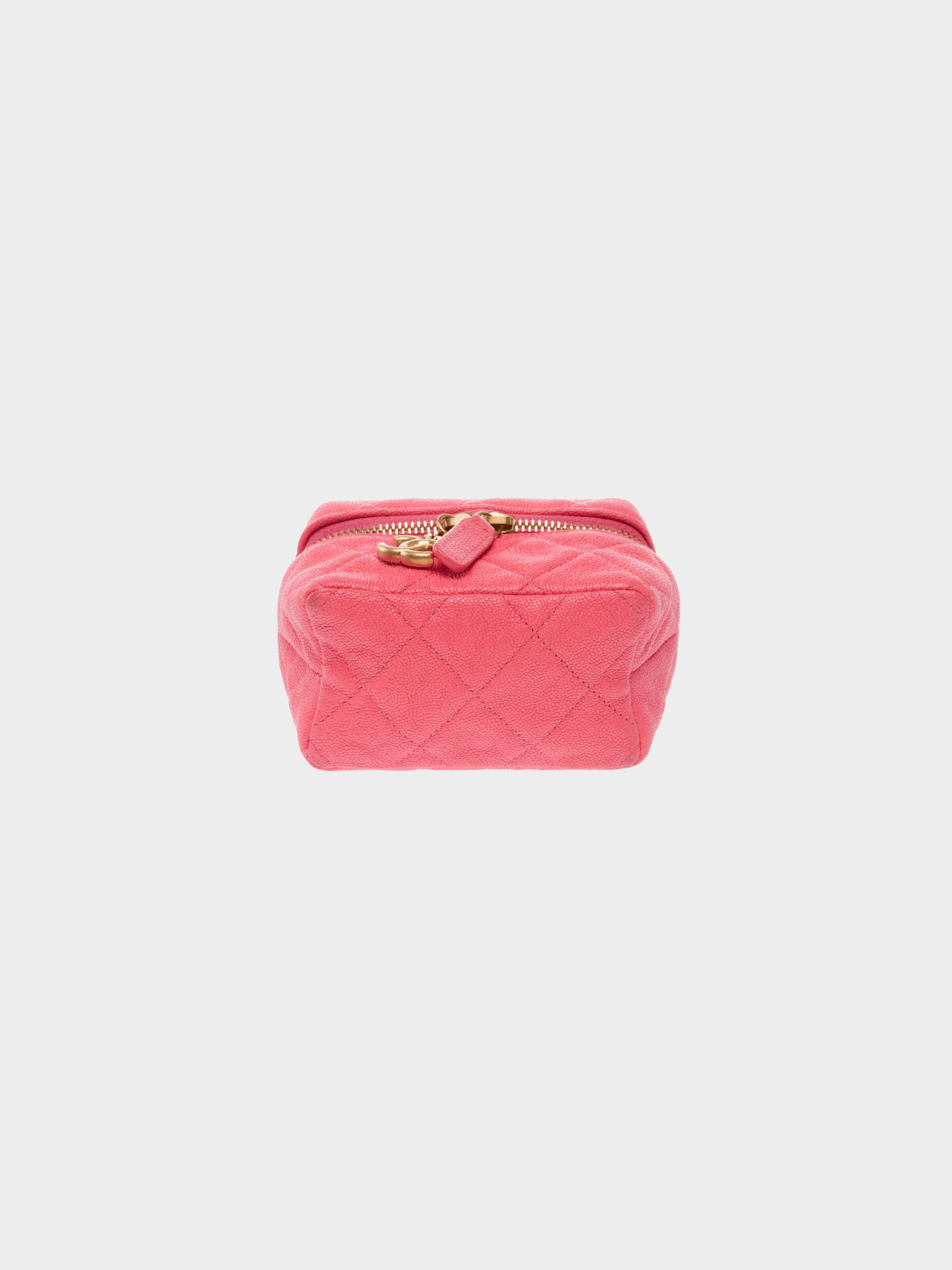 Chanel 2021 Pink Vanity Case Bag