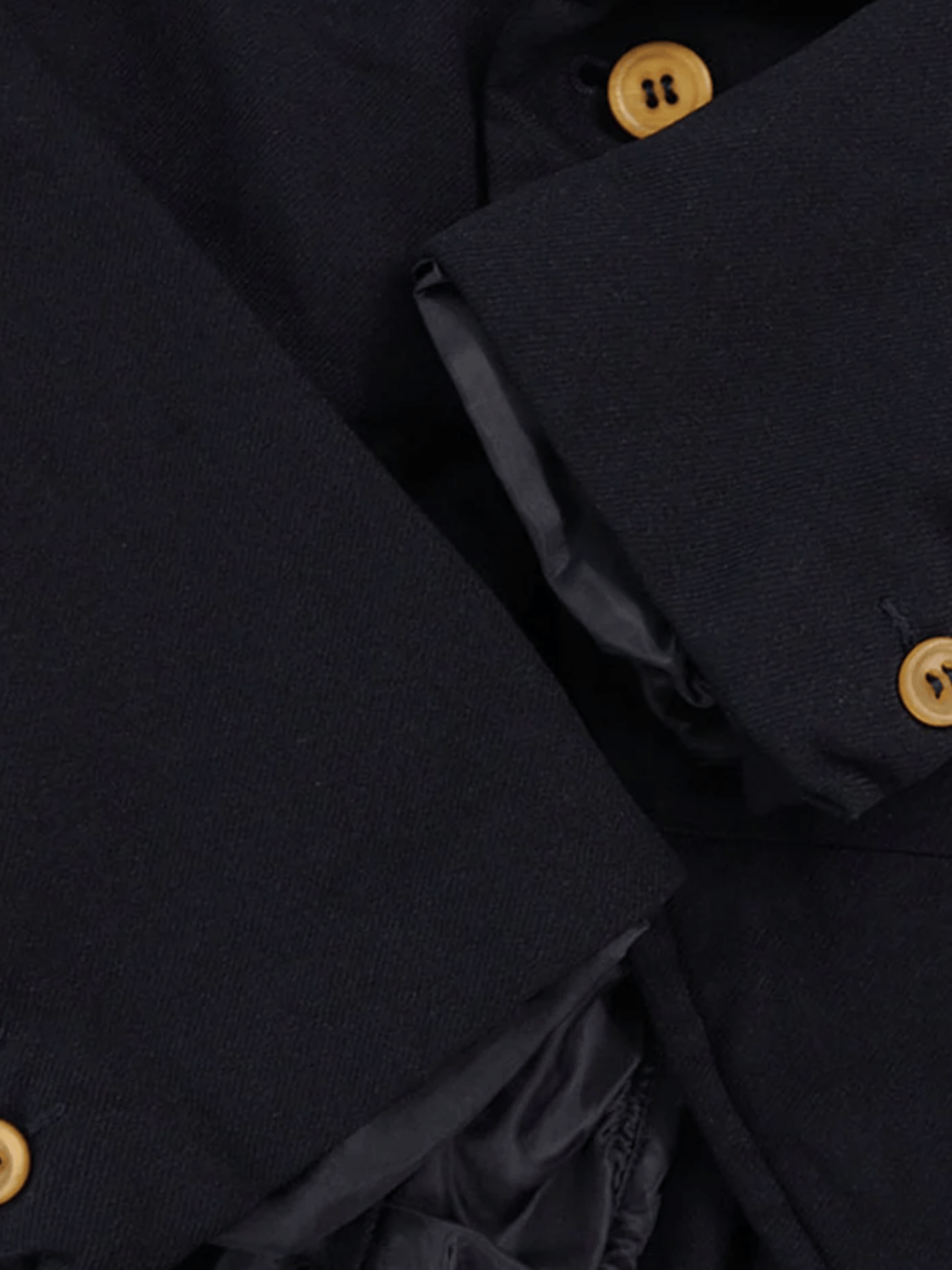 Comme Des Garçons SS 2006 Black Two Button Blazer
