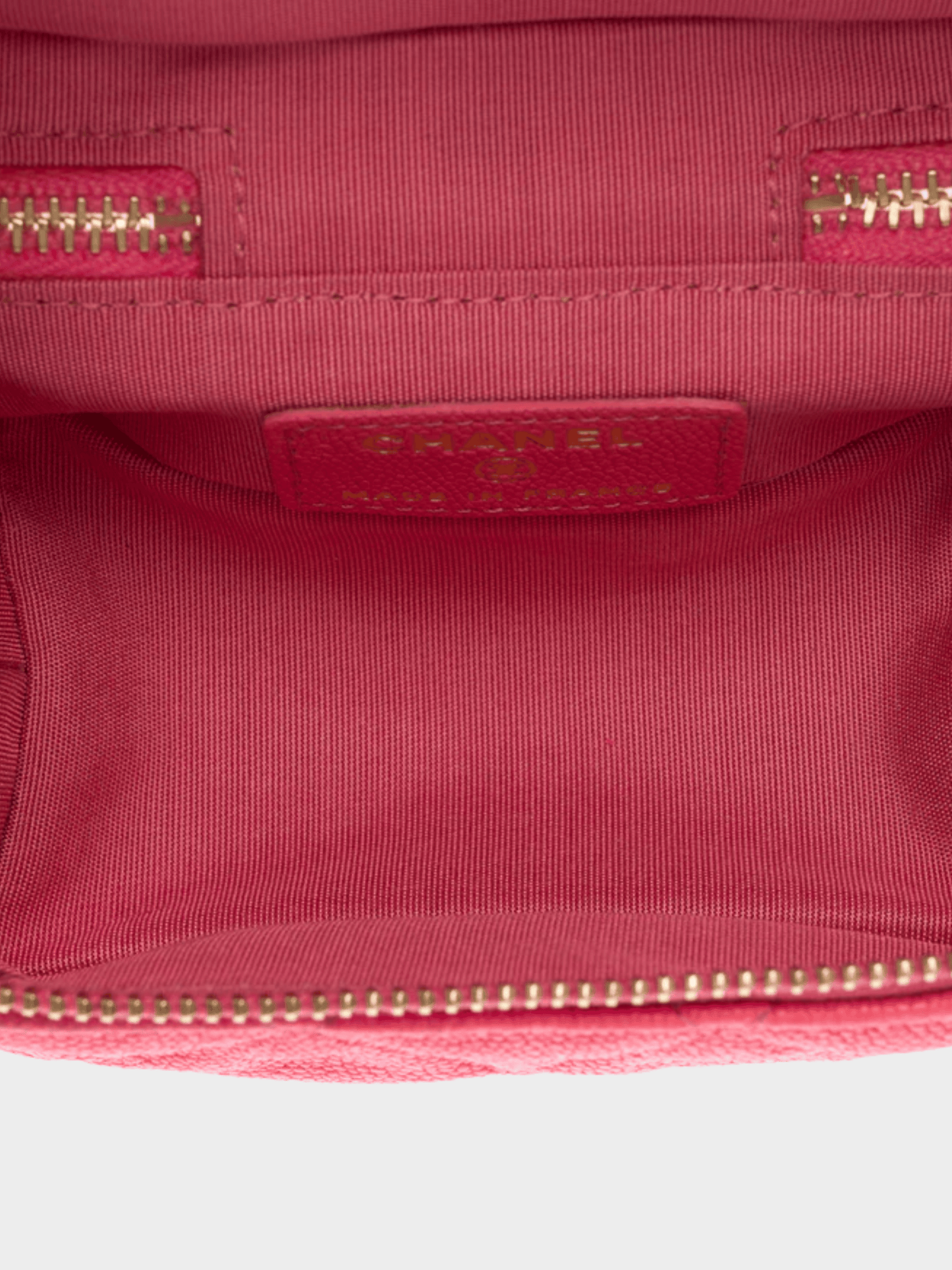 Chanel 2021 Pink Vanity Case Bag