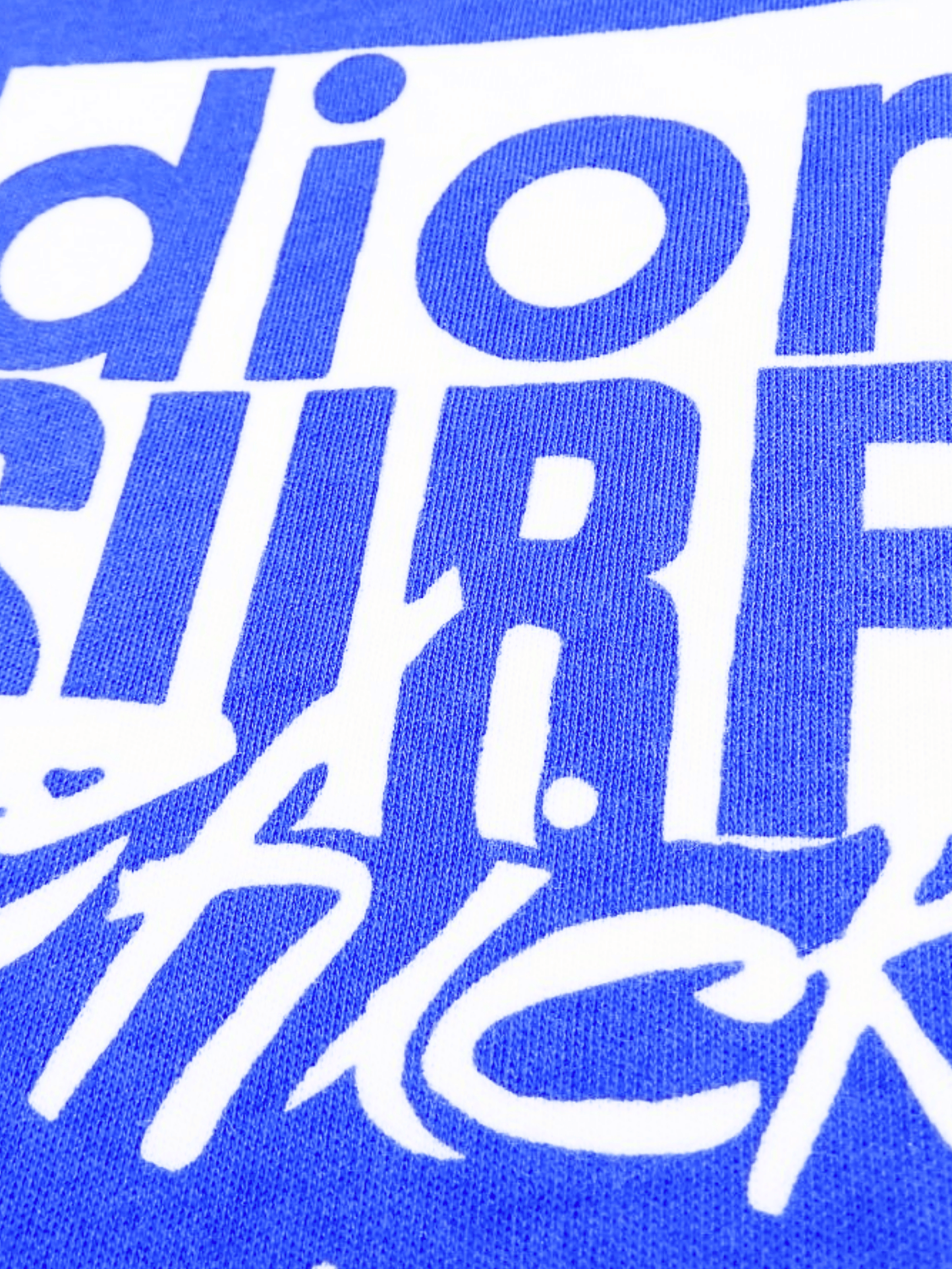 Christian Dior SS 2004 Blue Surf Print Tank Top