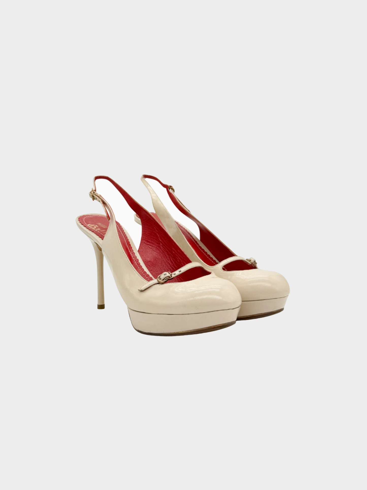 John Galliano 2000s Beige Pumps