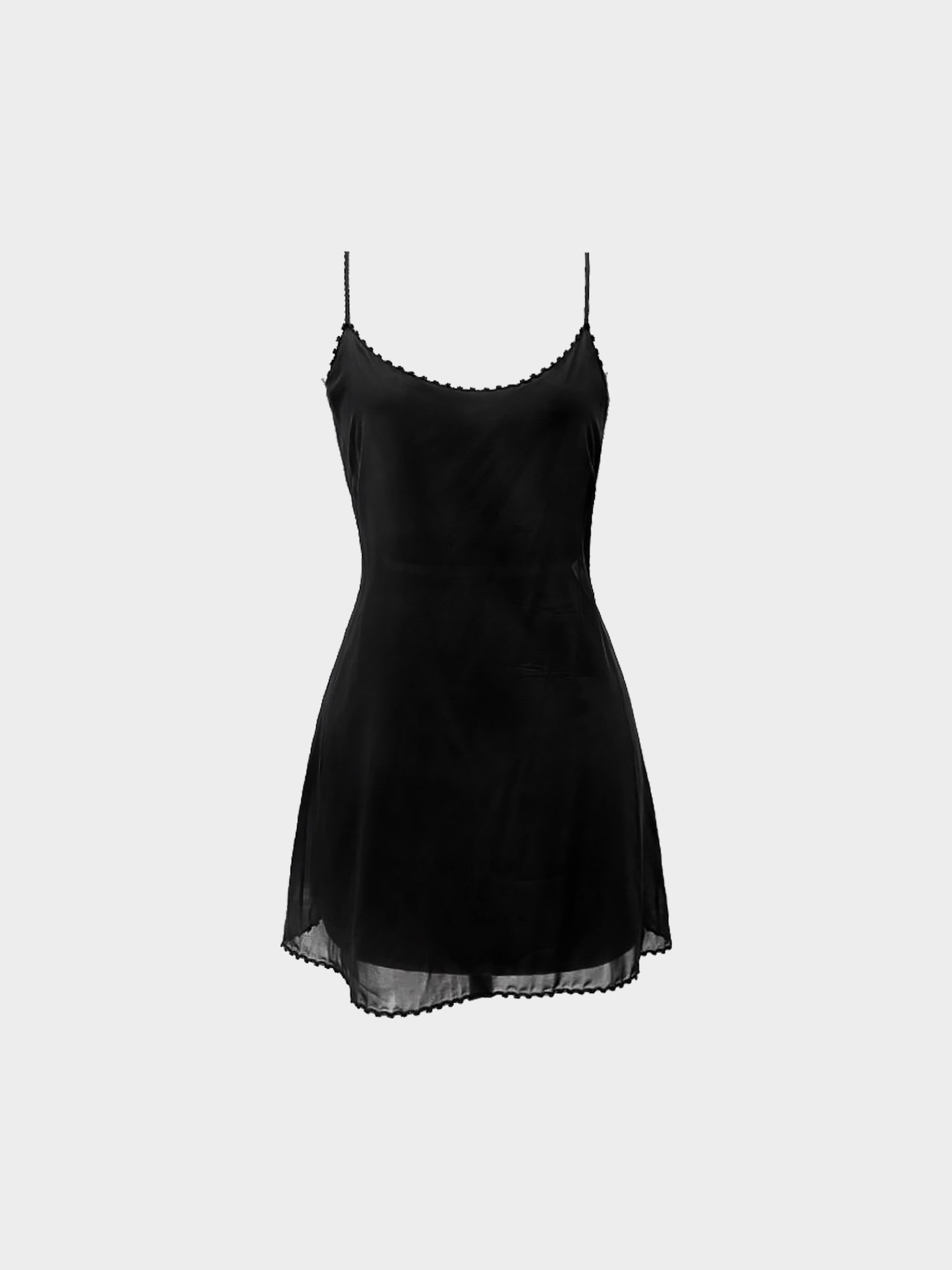 Chanel by Karl Lagerfeld 2010s Black Linen Knit Dress