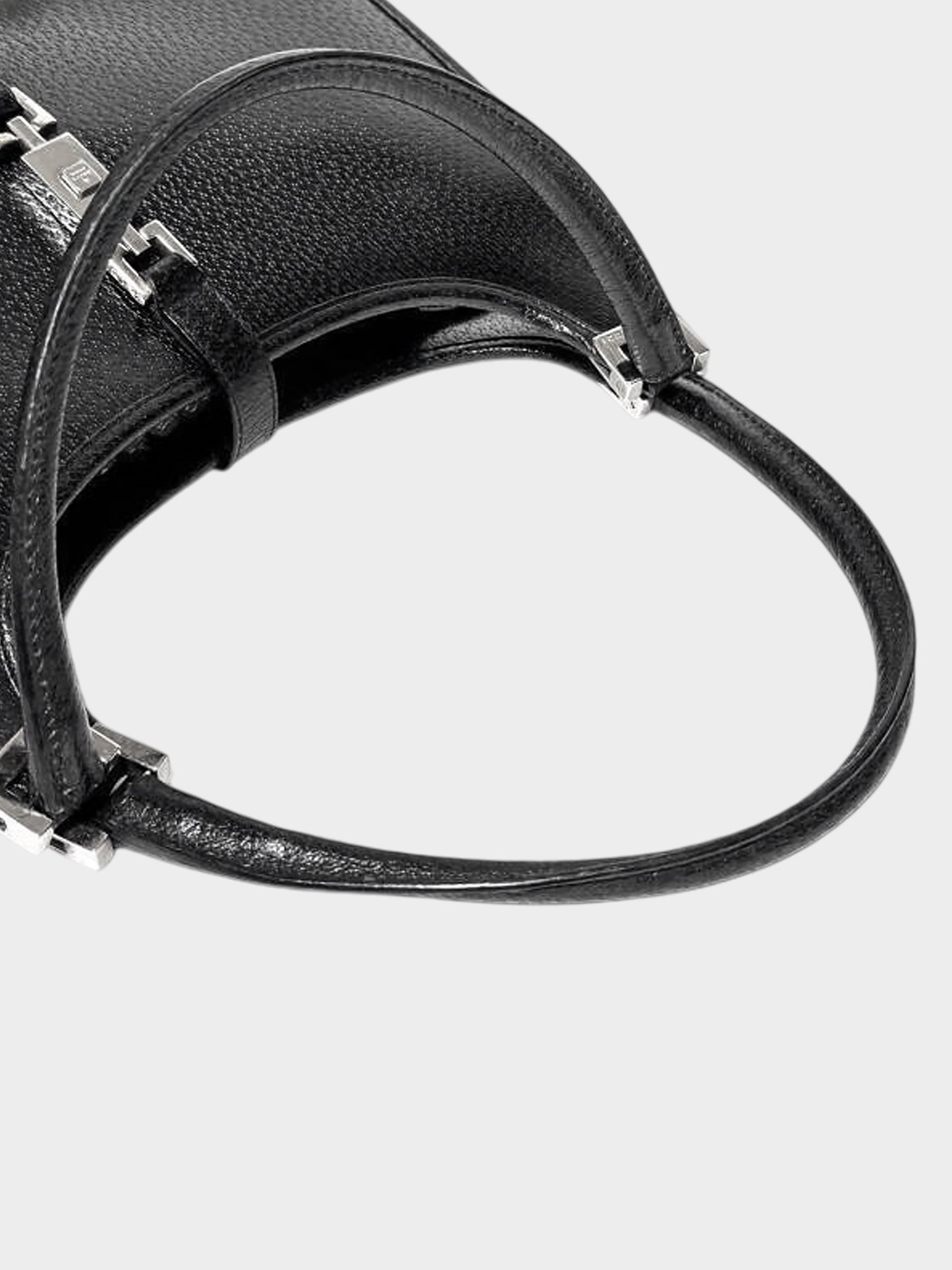 Gucci 2000s Vintage Black Leather Jackie Bag